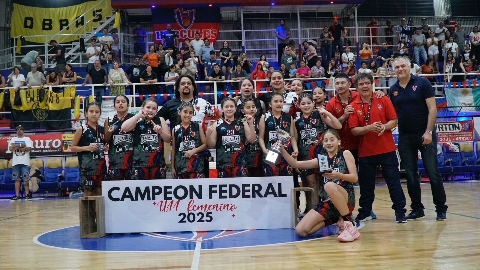 Hércules es el campeón de La Liga Federal U11 Femenina