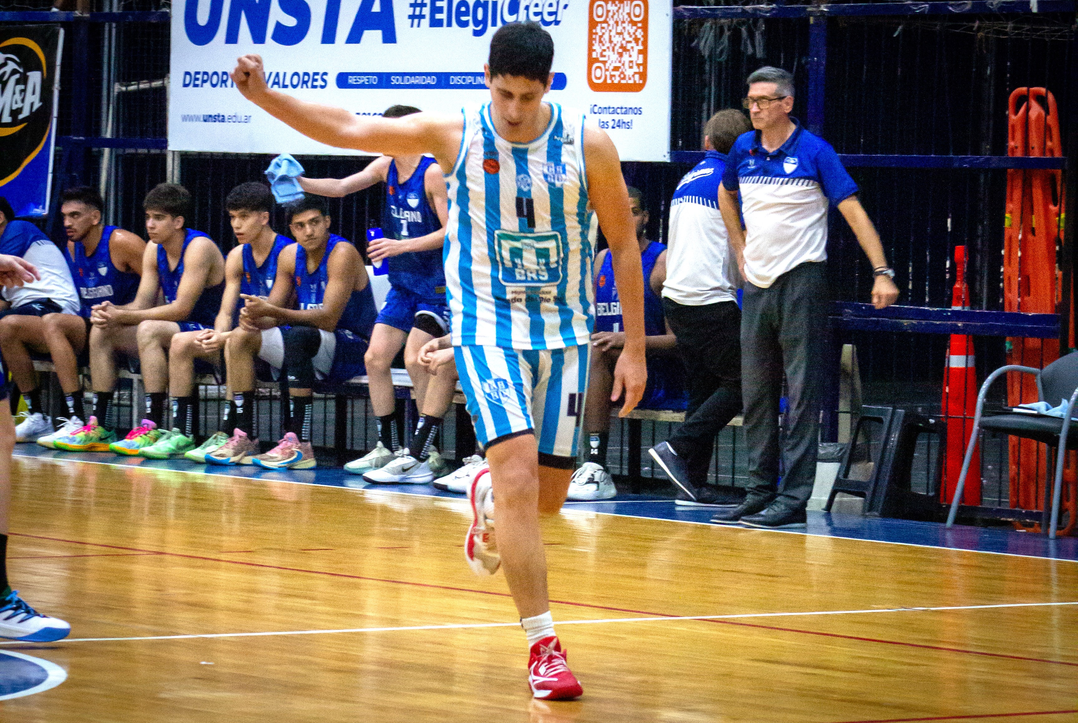 Concepción BB le quitó el invicto a Belgrano de Tucumán