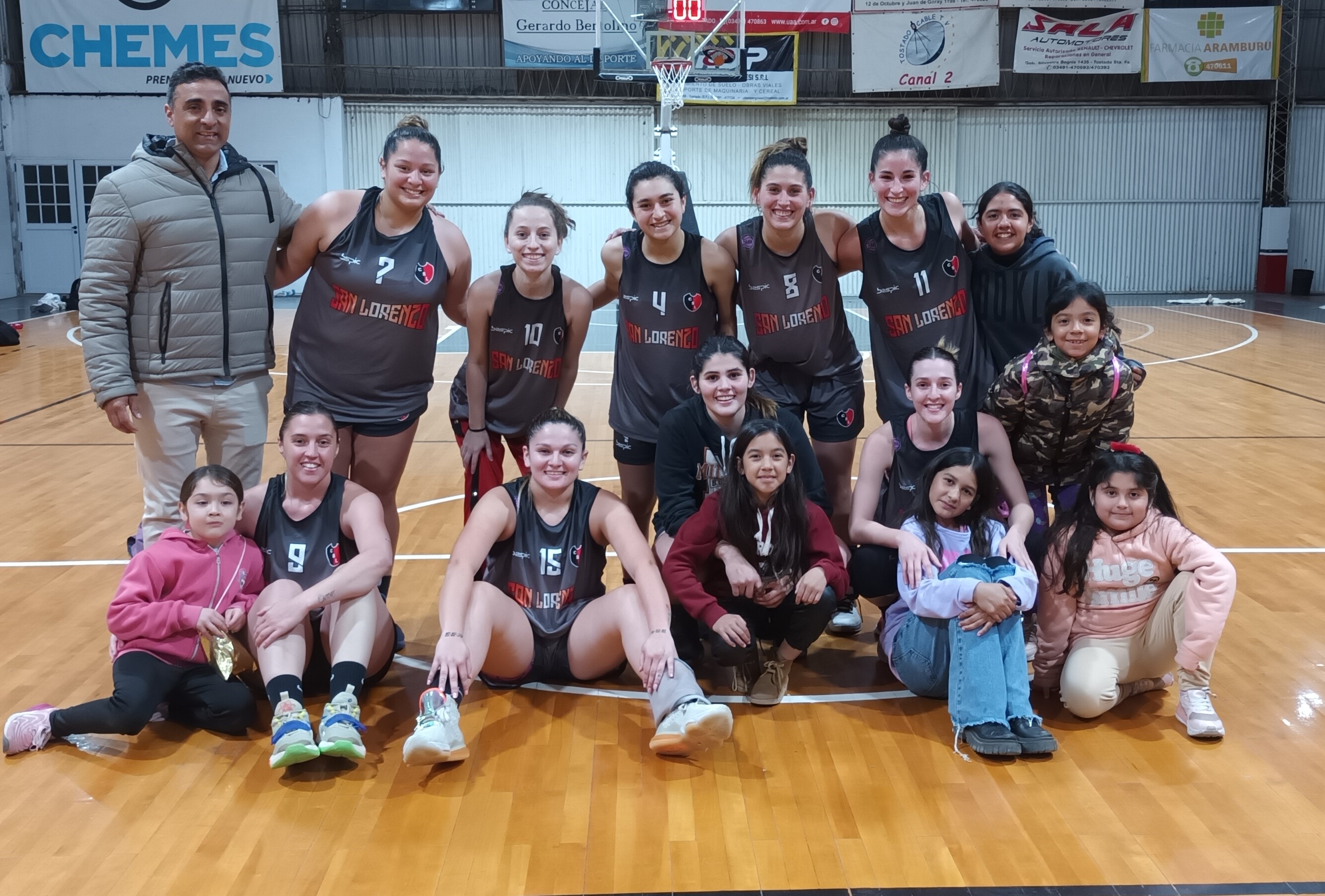 San Lorenzo de Tostado y Temperley cierran la fase regular de la Liga Federal Femenina