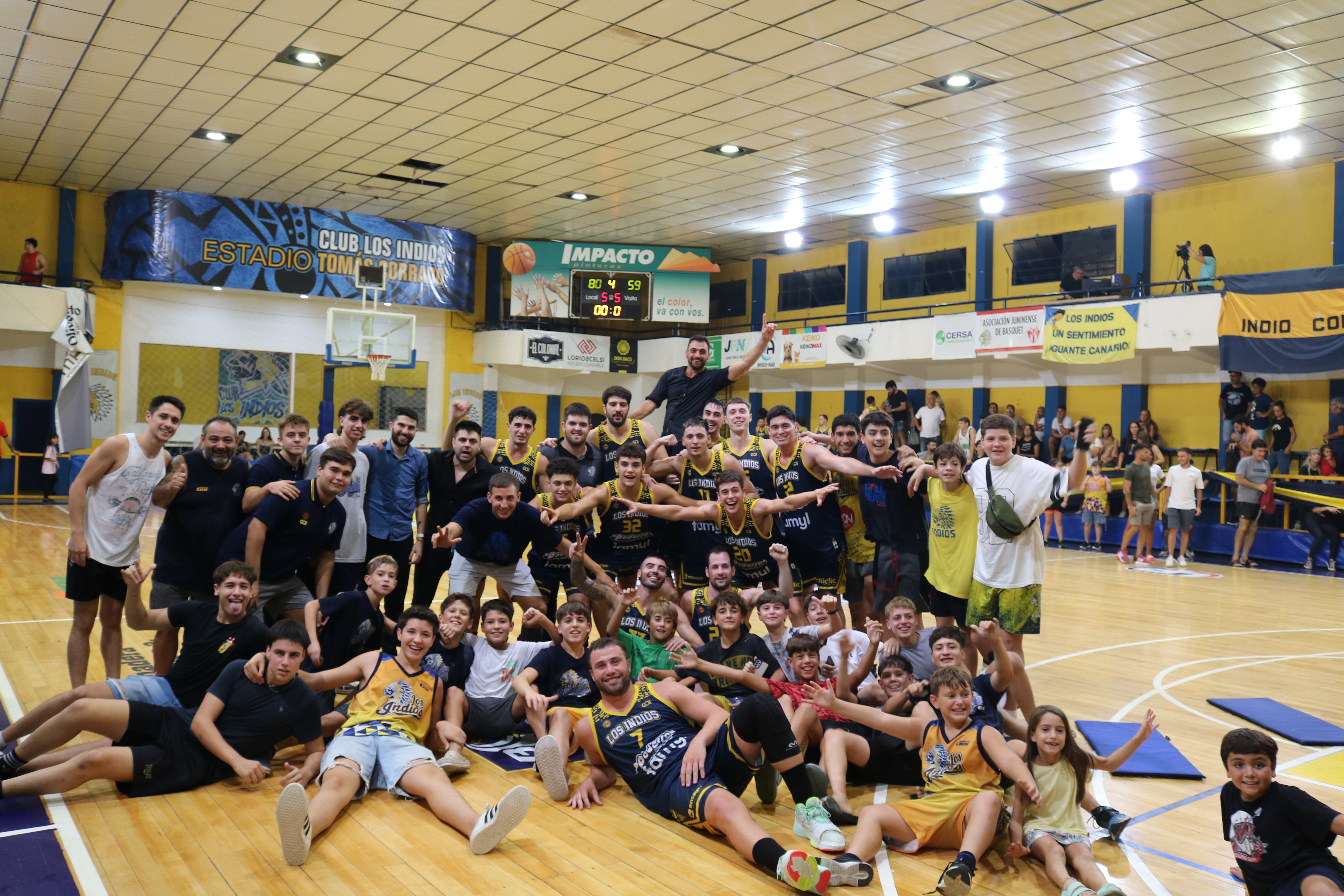 Contundente victoria del canario en Junín