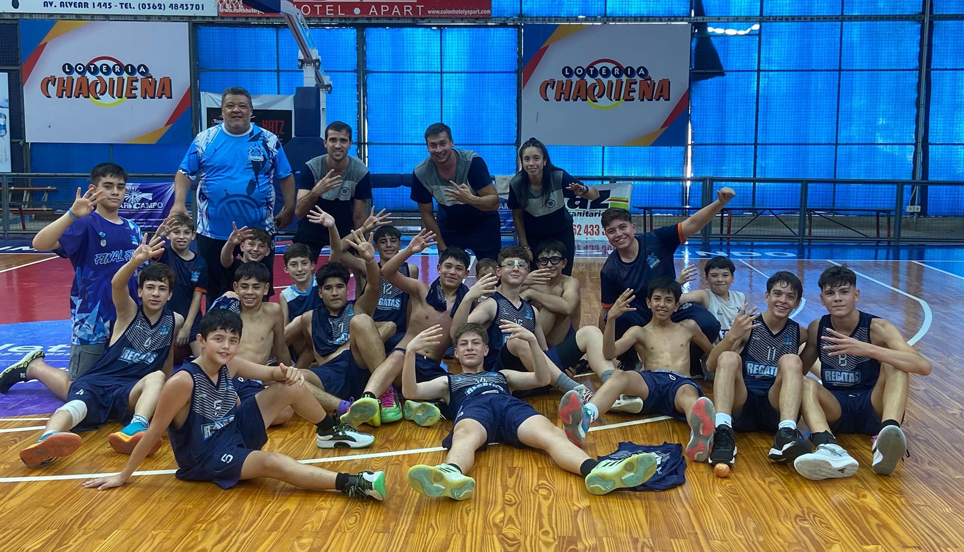 La Liga Federal U13 masculina definió a sus cuatro finalistas