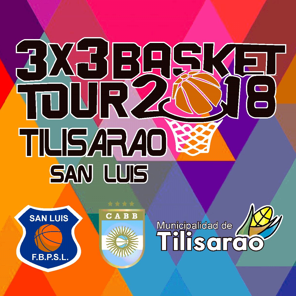 Se viene la tercera parada del Tour Provincial 3x3 de San Luis