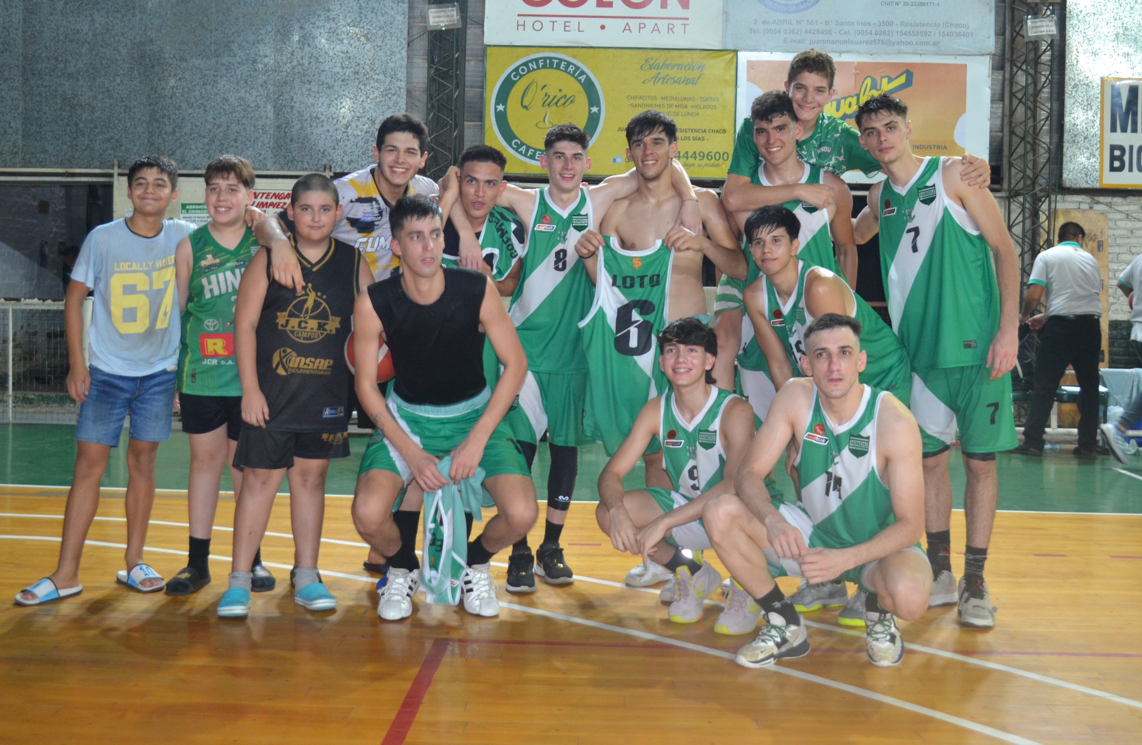 Hindú lo supo aguantar y sacó un partido difícil en casa