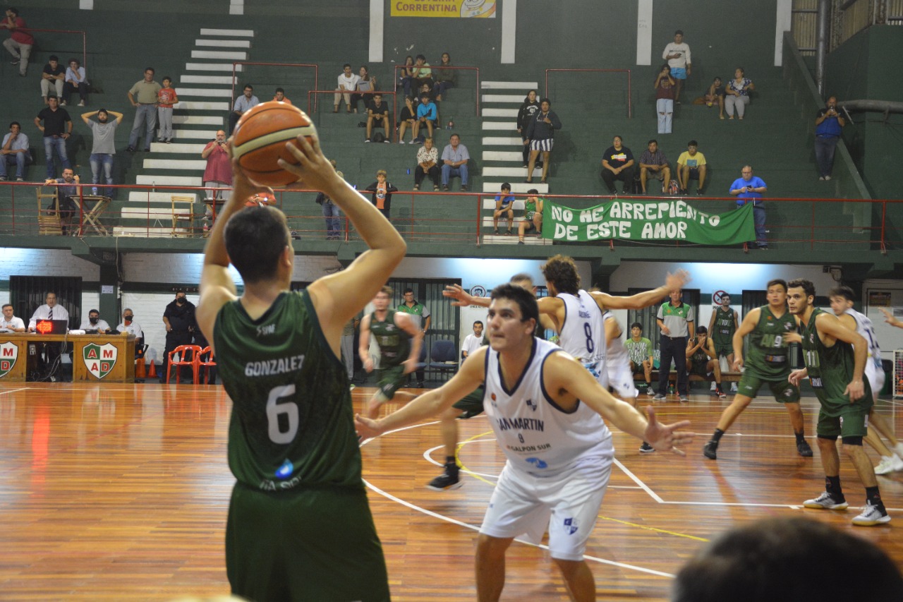 AMAD cayó ante San Martín sobre el final