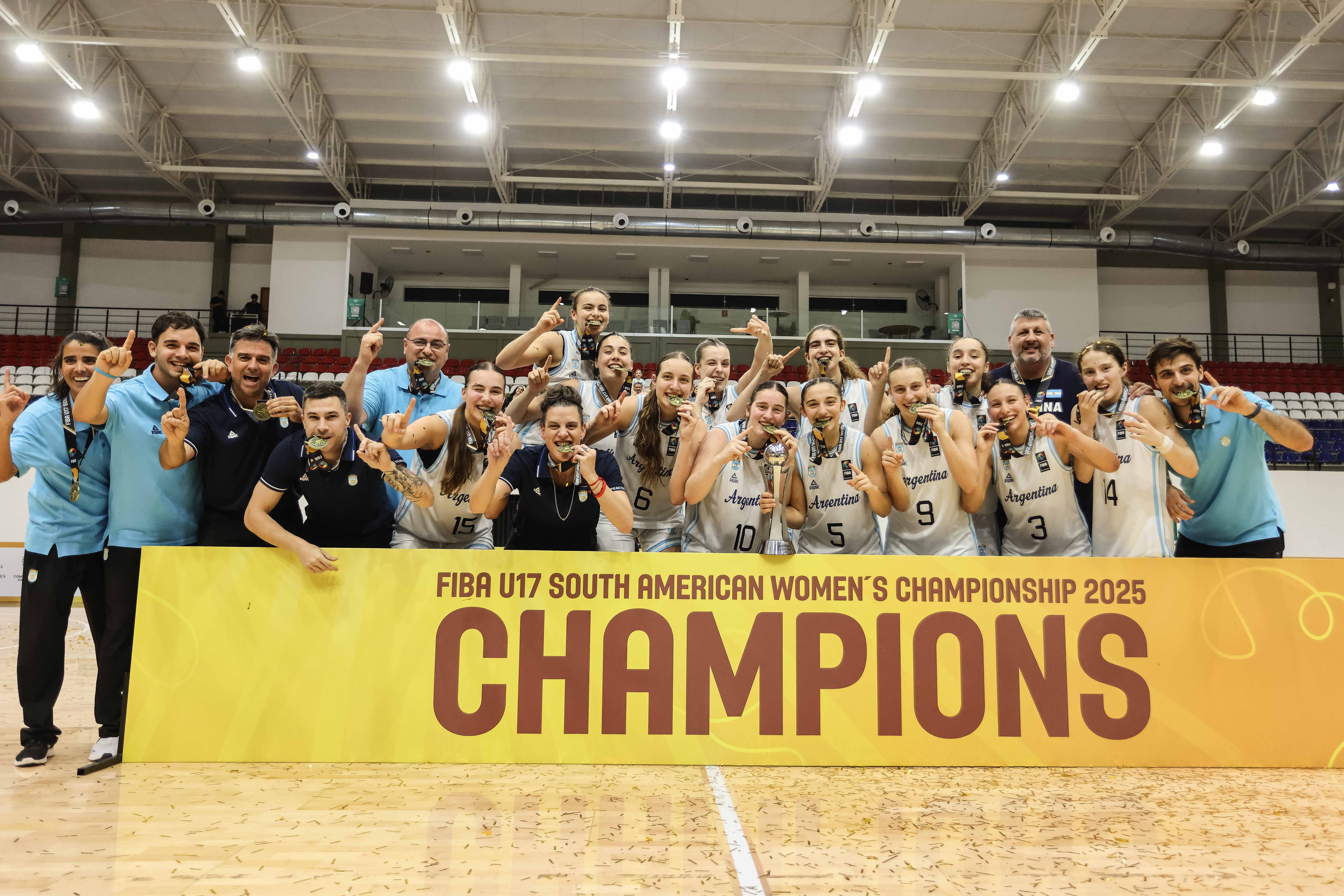 La Selección Femenina es campeona invicta del Sudamericano U17