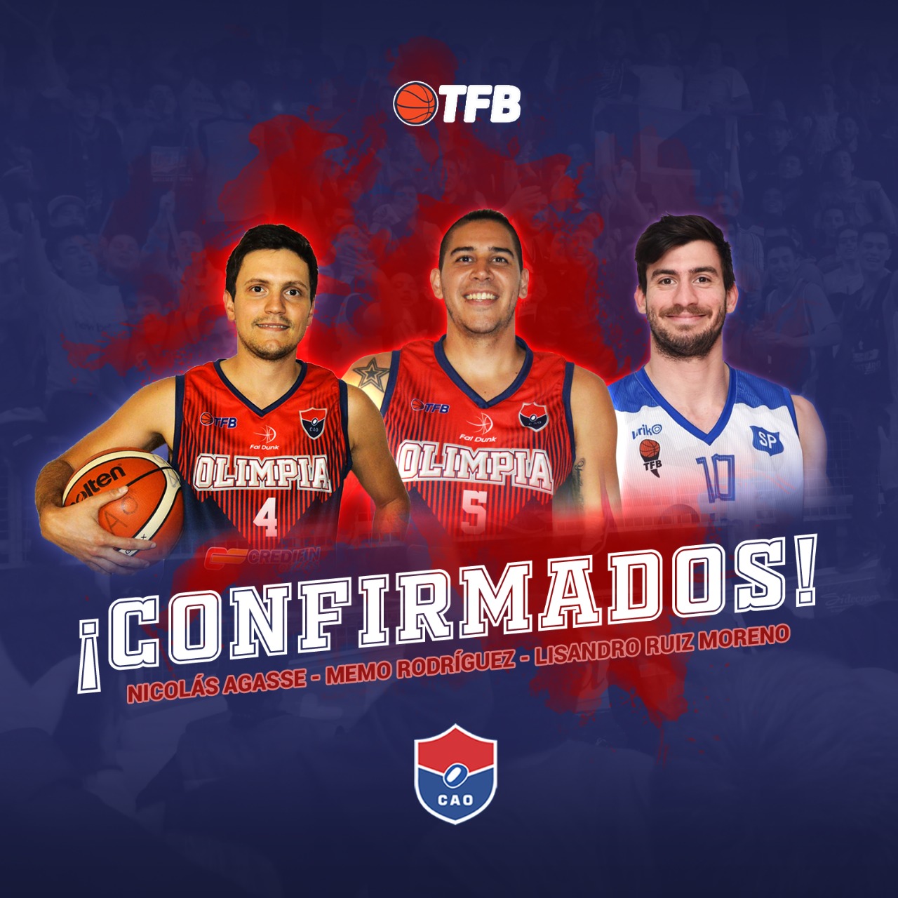 Siguen Agasse y Rodríguez, se suma Ruiz Moreno