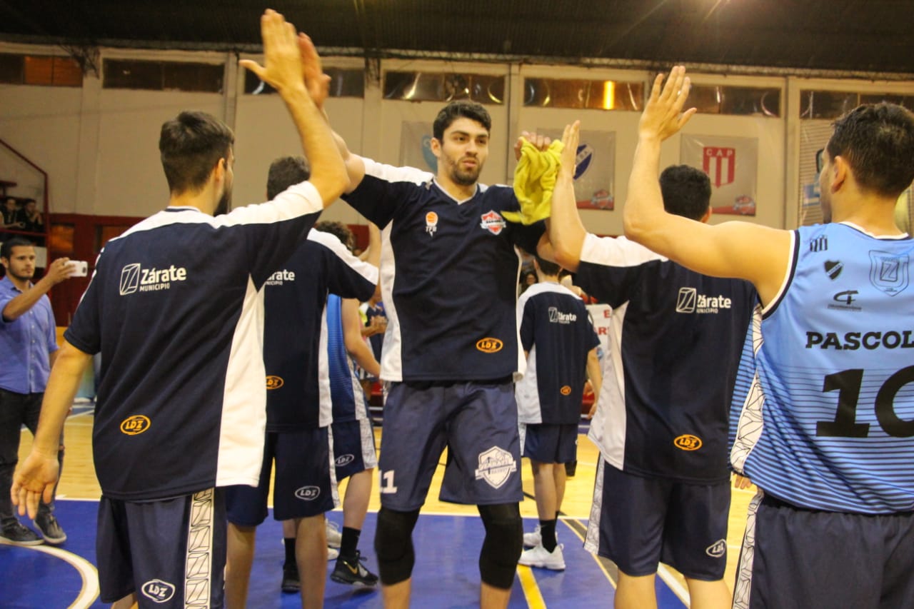 Zárate Basket derrotó con autoridad a Sportivo Escobar