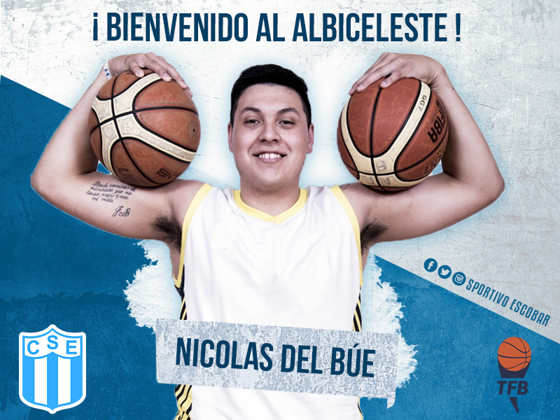 Del Búe: “Cuando me llamó Sportivo, no dudé en venir”