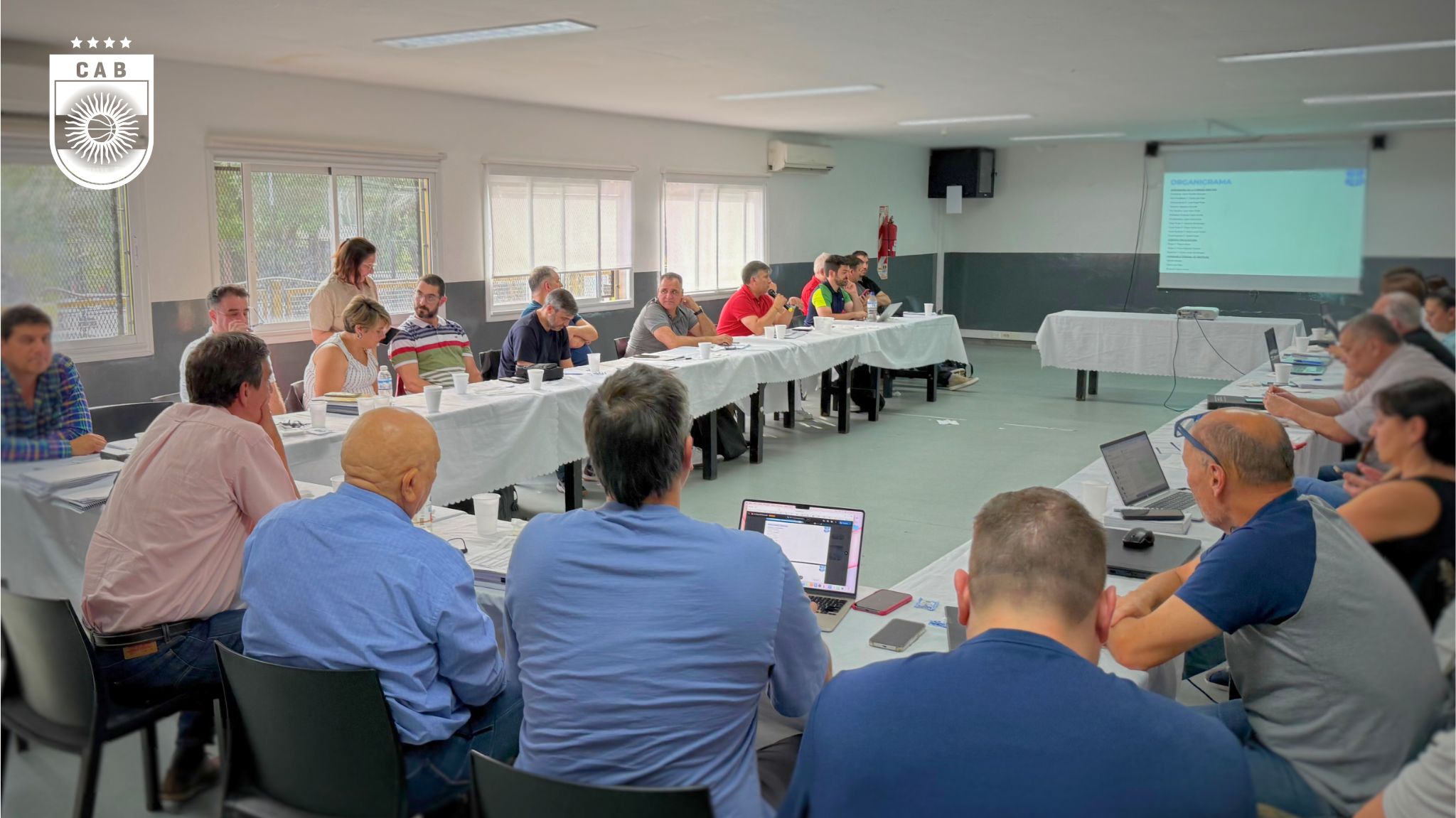 La CAB realizó una reunión de Comisión Directiva y estrenó el Día de las Federaciones y Asociaciones