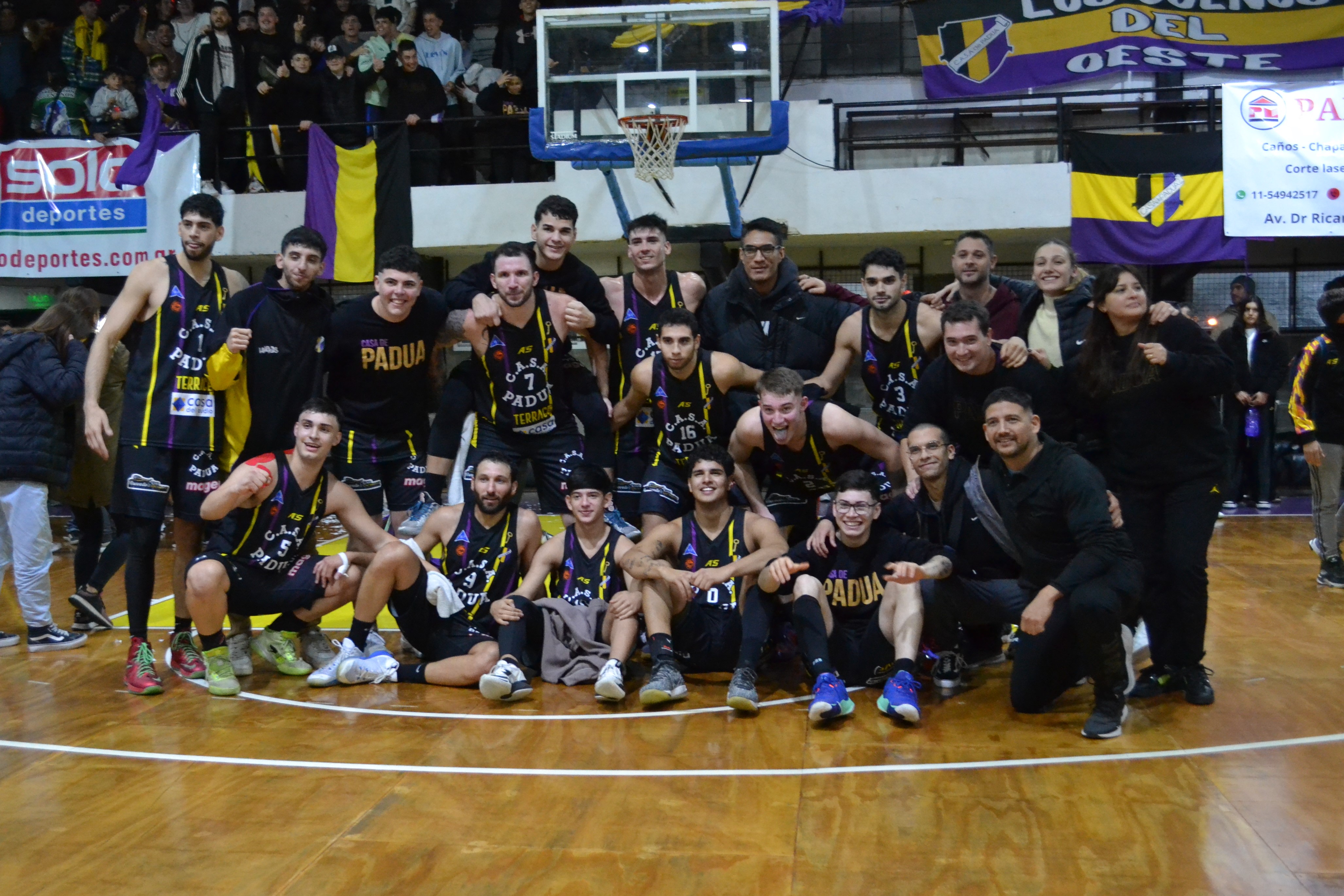 Padua cerró la serie ante Sarmiento
