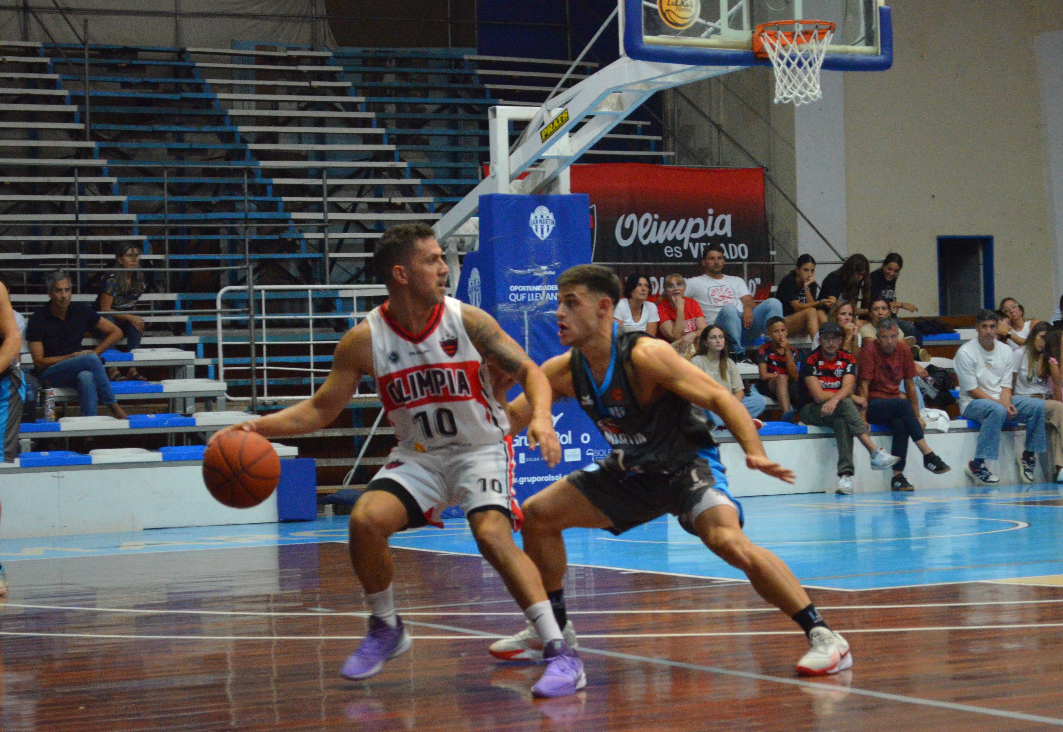Olimpia se llevó un duelo cerrado ante San Martín en Marcos Juárez