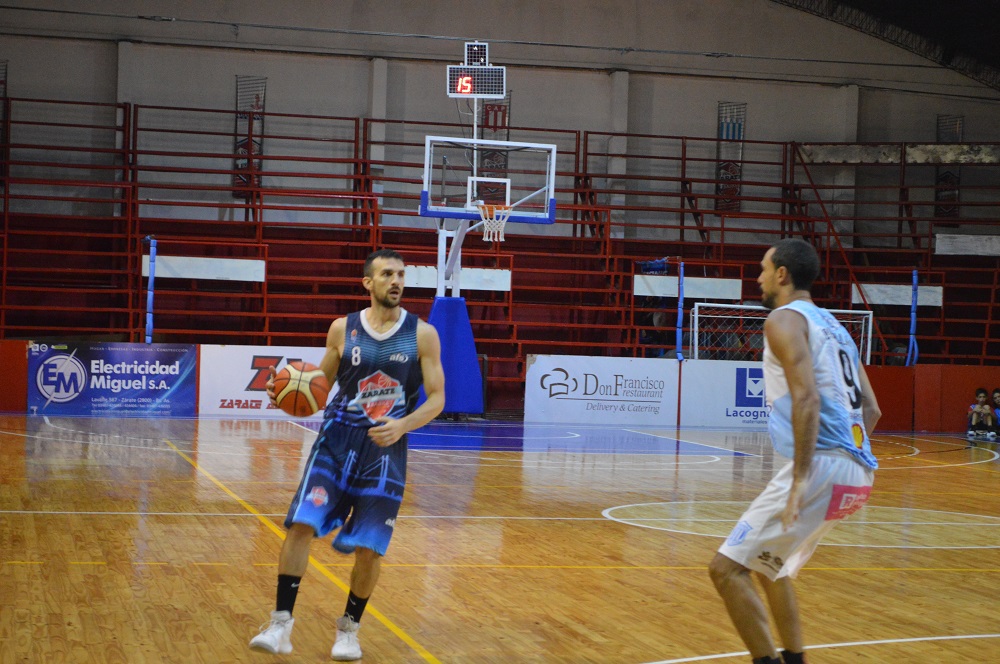 Victoria de local para Zárate Basket ante un rival directo
