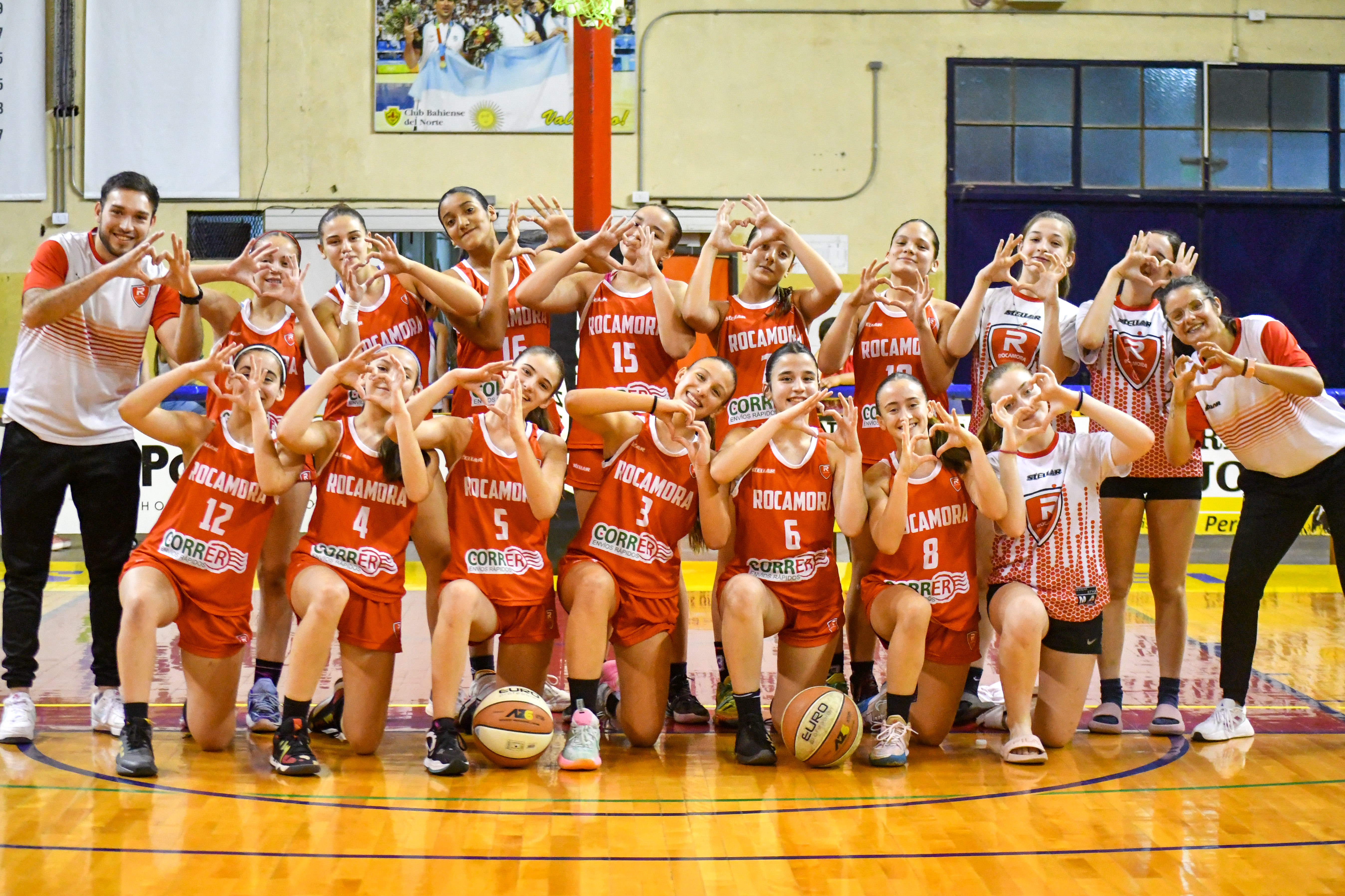 Liga Federal Formativa U13 Femenina: Bahiense del Norte y Rocamora ganaron en el estreno del Final Four