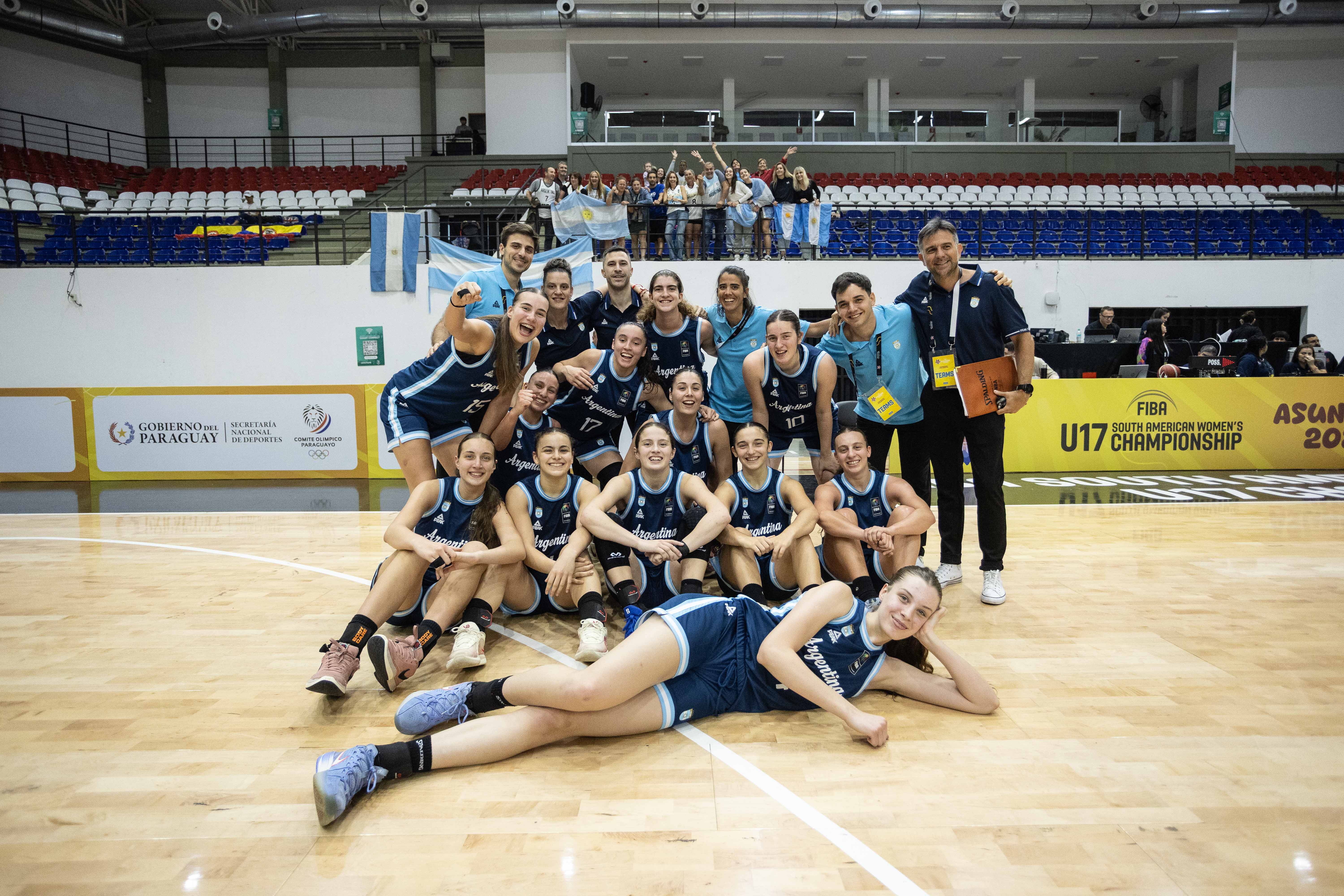  La Selección Femenina U17 cerró una primera fase perfecta en Asunción