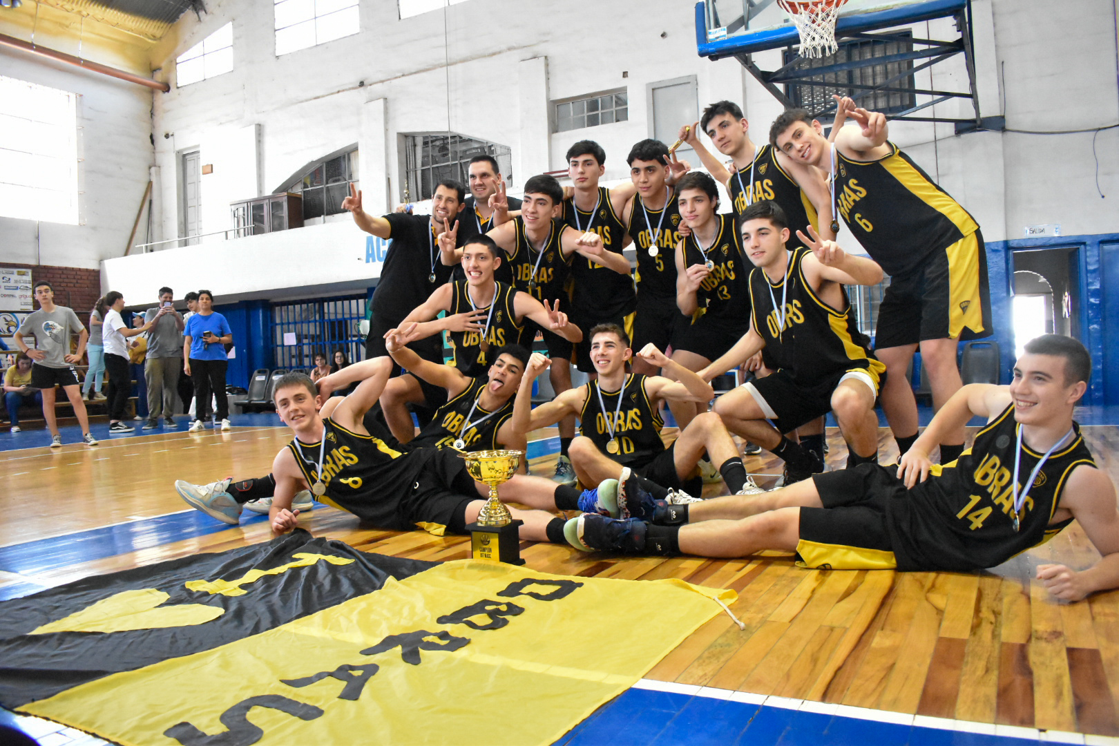 Obras Sanitarias, campeón de La Liga Federal Formativa U17 masculina