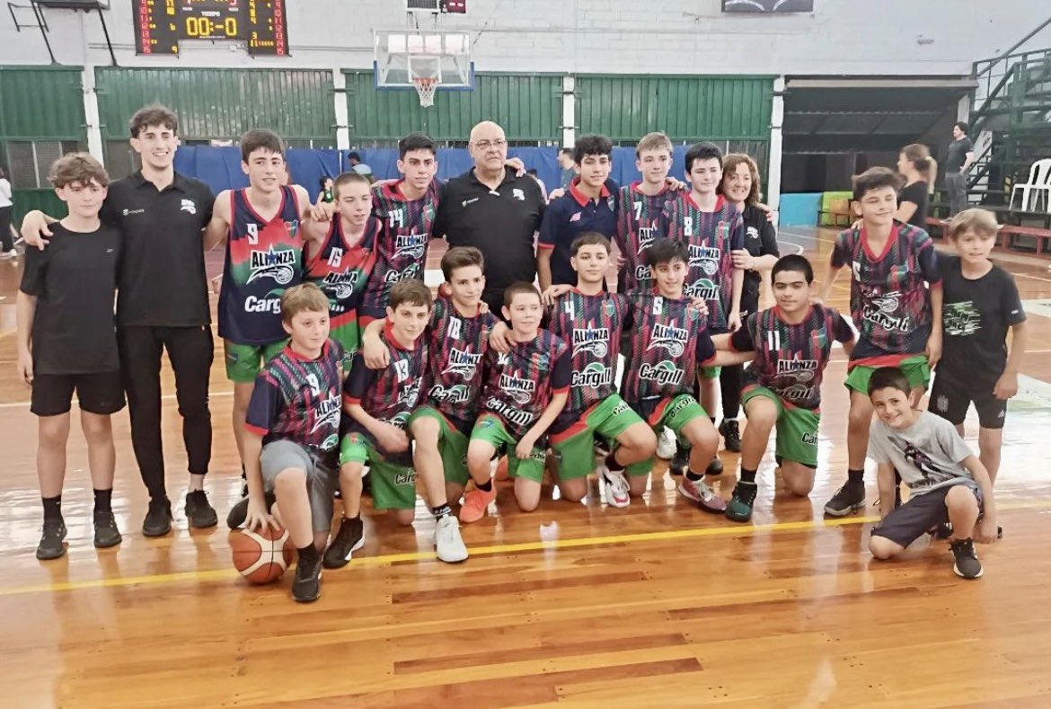 Se jugó la segunda fase de La Liga Federal Formativa U13 masculina