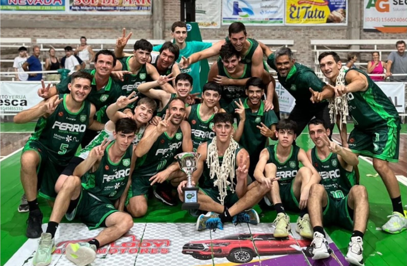 Ferro de San Salvador campeón del Pre Federal de Entre Ríos