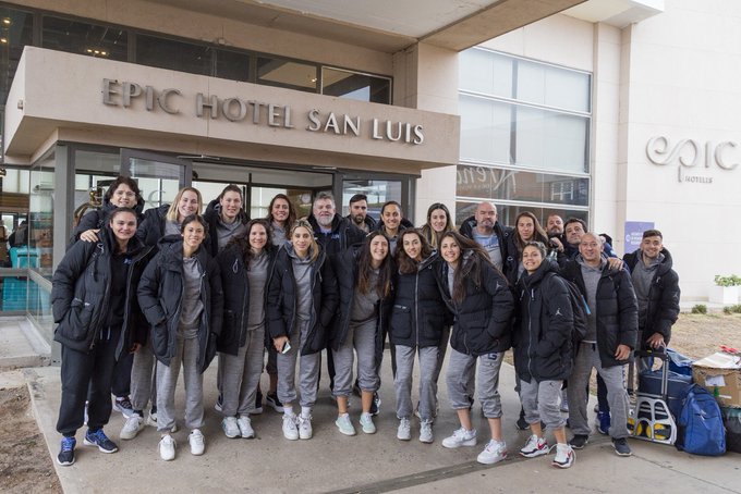 Todo listo: Argentina inicia su camino en el Sudamericano de San Luis