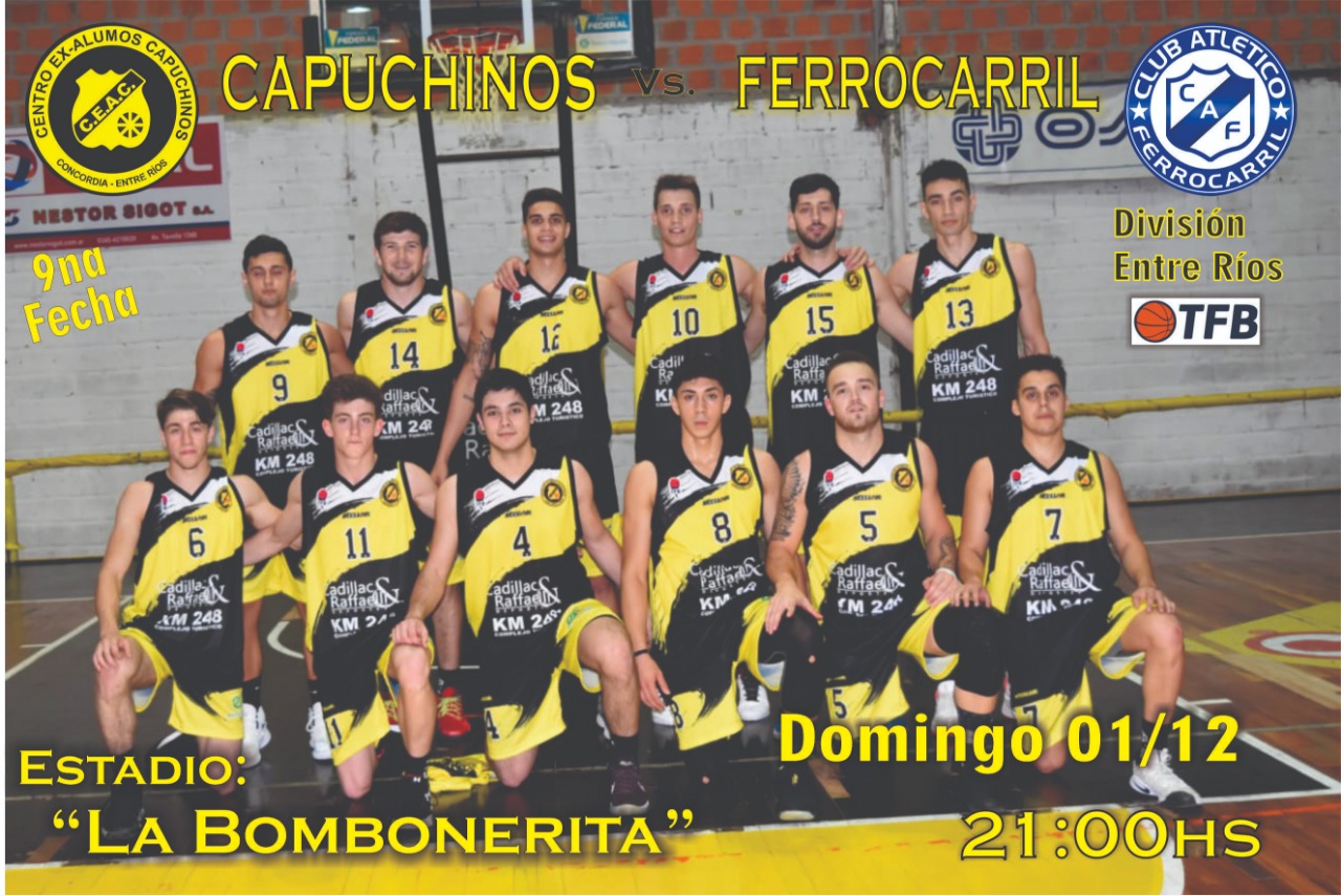 Segundo clásico entre Capuchinos y Ferro