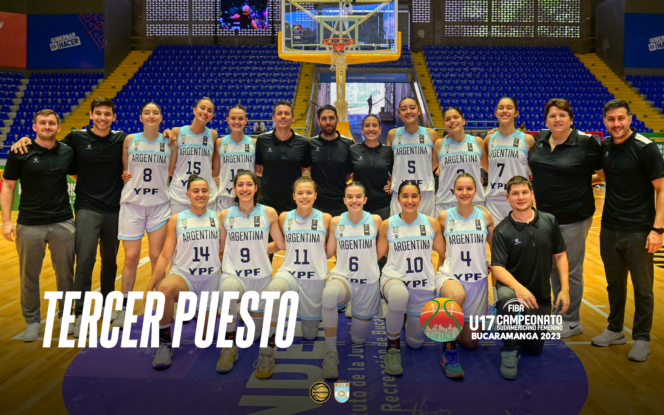 Argentina es bronce del Sudamericano U17 Femenino
