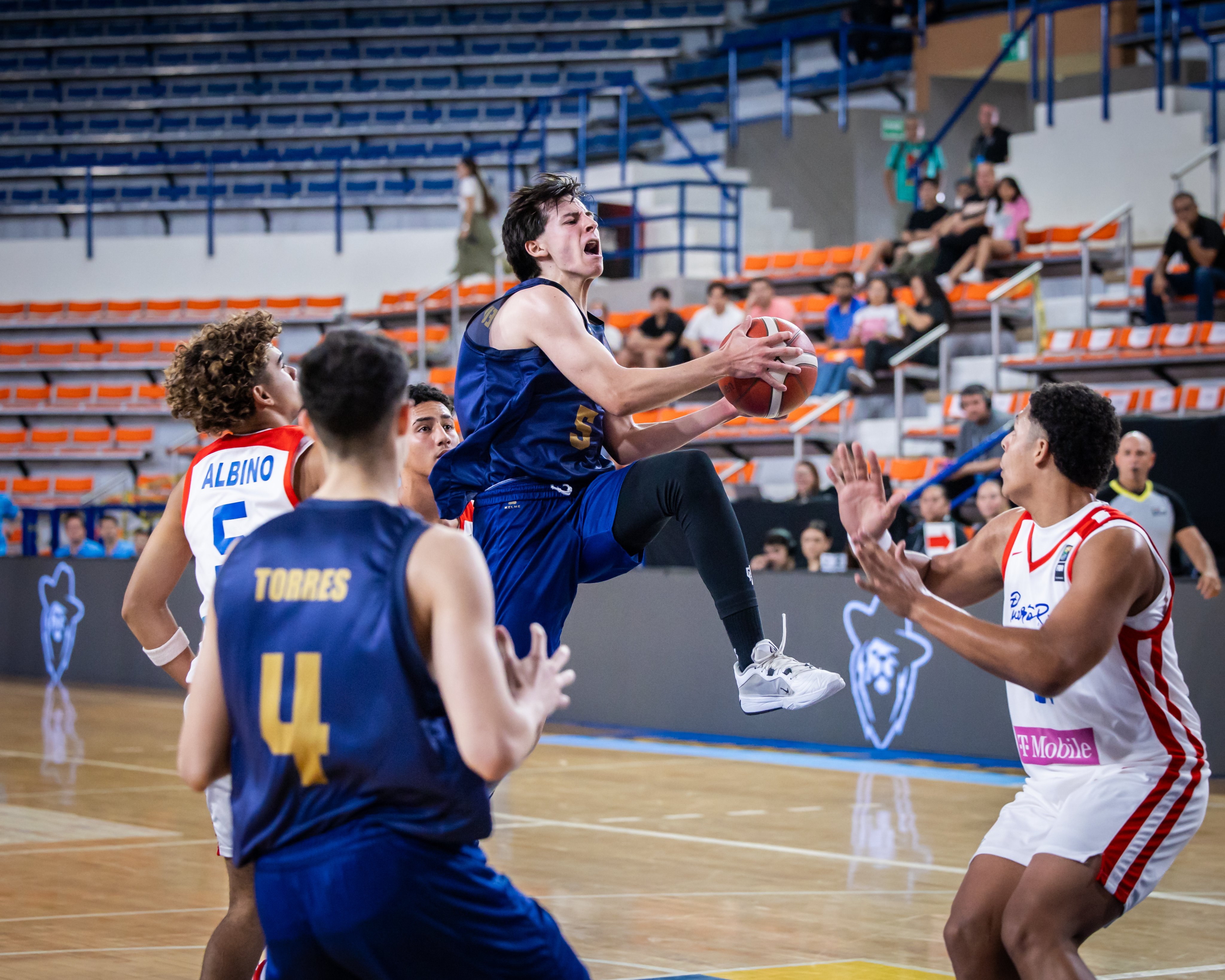 Argentina no pudo ante Puerto Rico y jugará por el quinto puesto en la AmeriCup U16