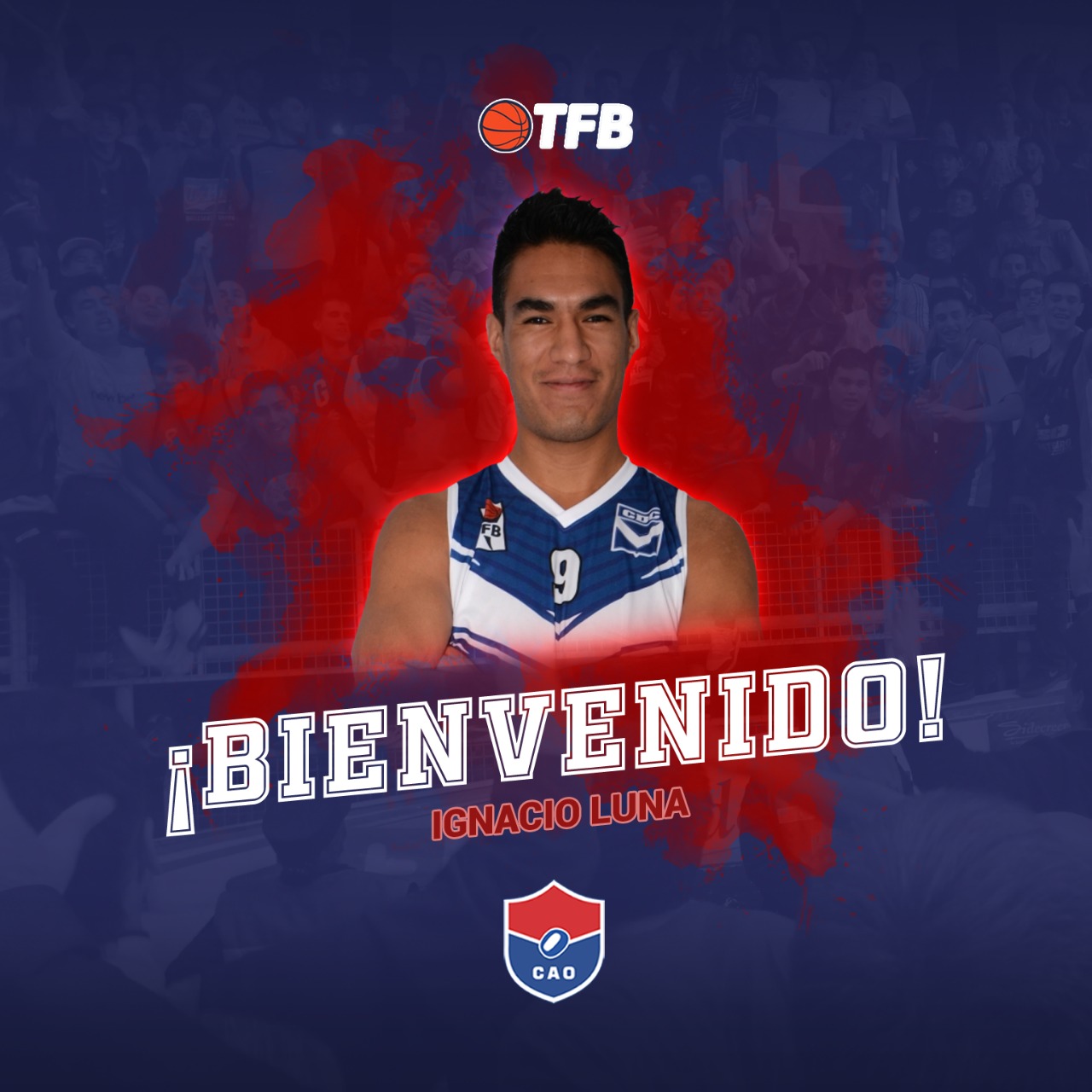 Ignacio Luna se suma a Olimpia