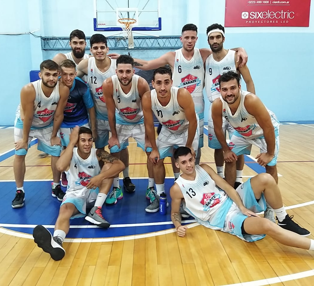 Zárate Basket festejó en Mar del Plata