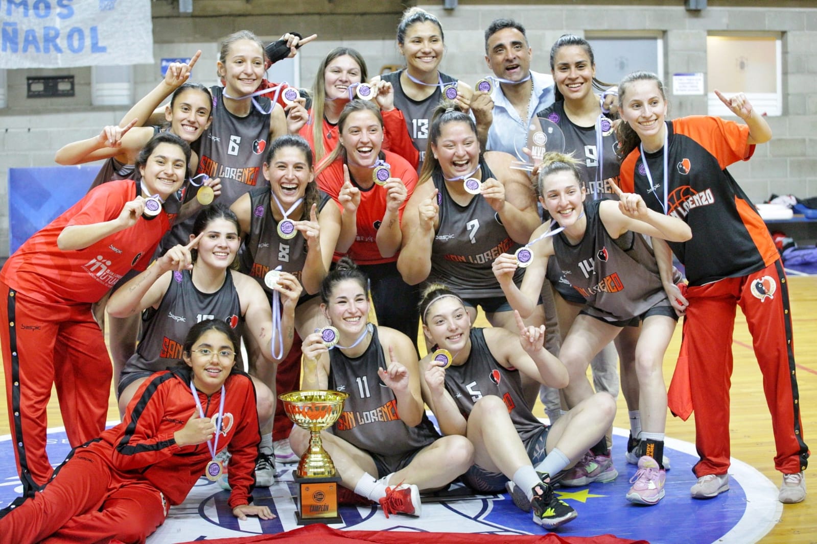 San Lorenzo de Tostado es el campeón de La Liga Federal Femenina