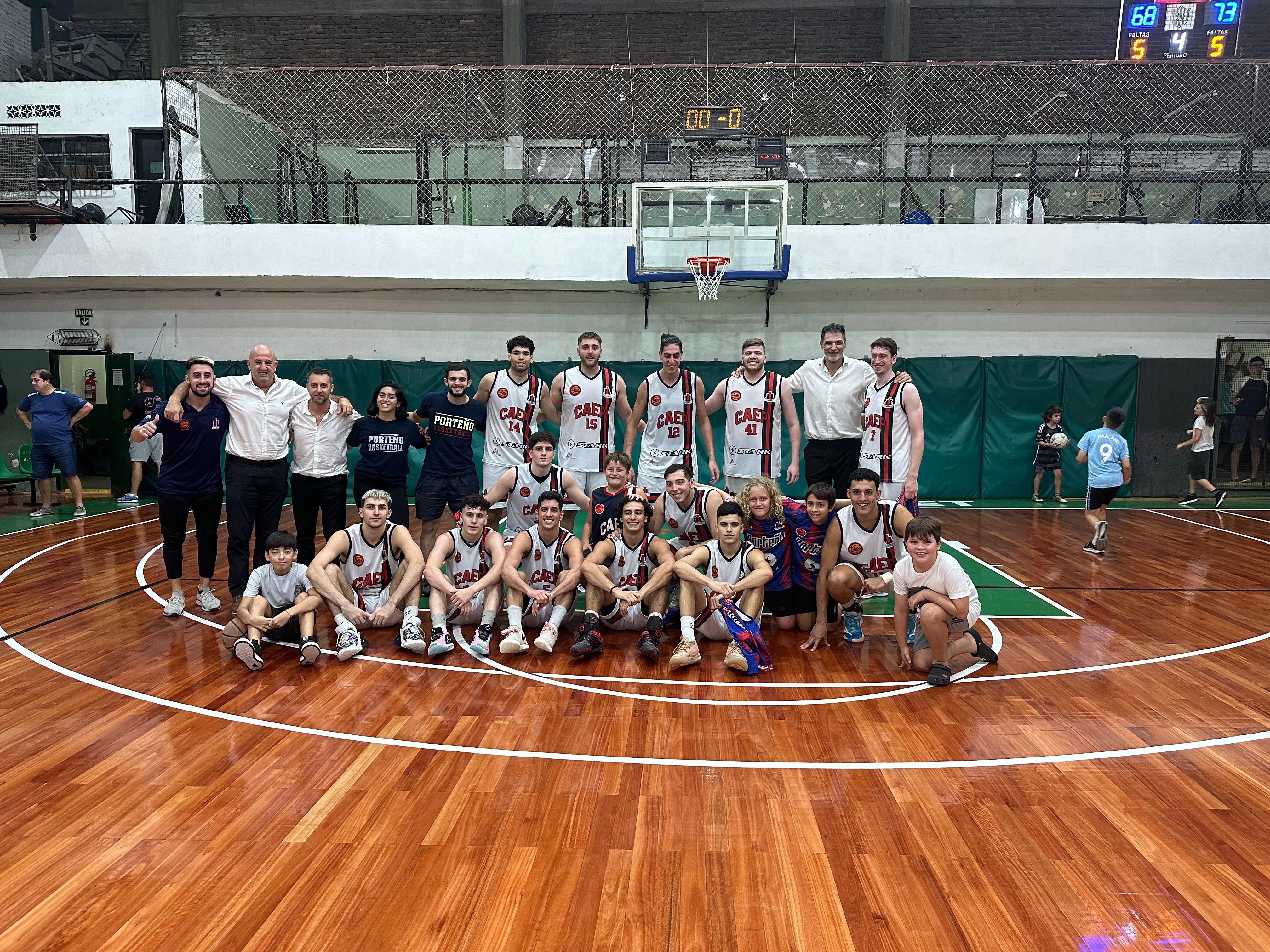 Estudiantil Porteño cerro la primera vuelta y quedó bien encaminado