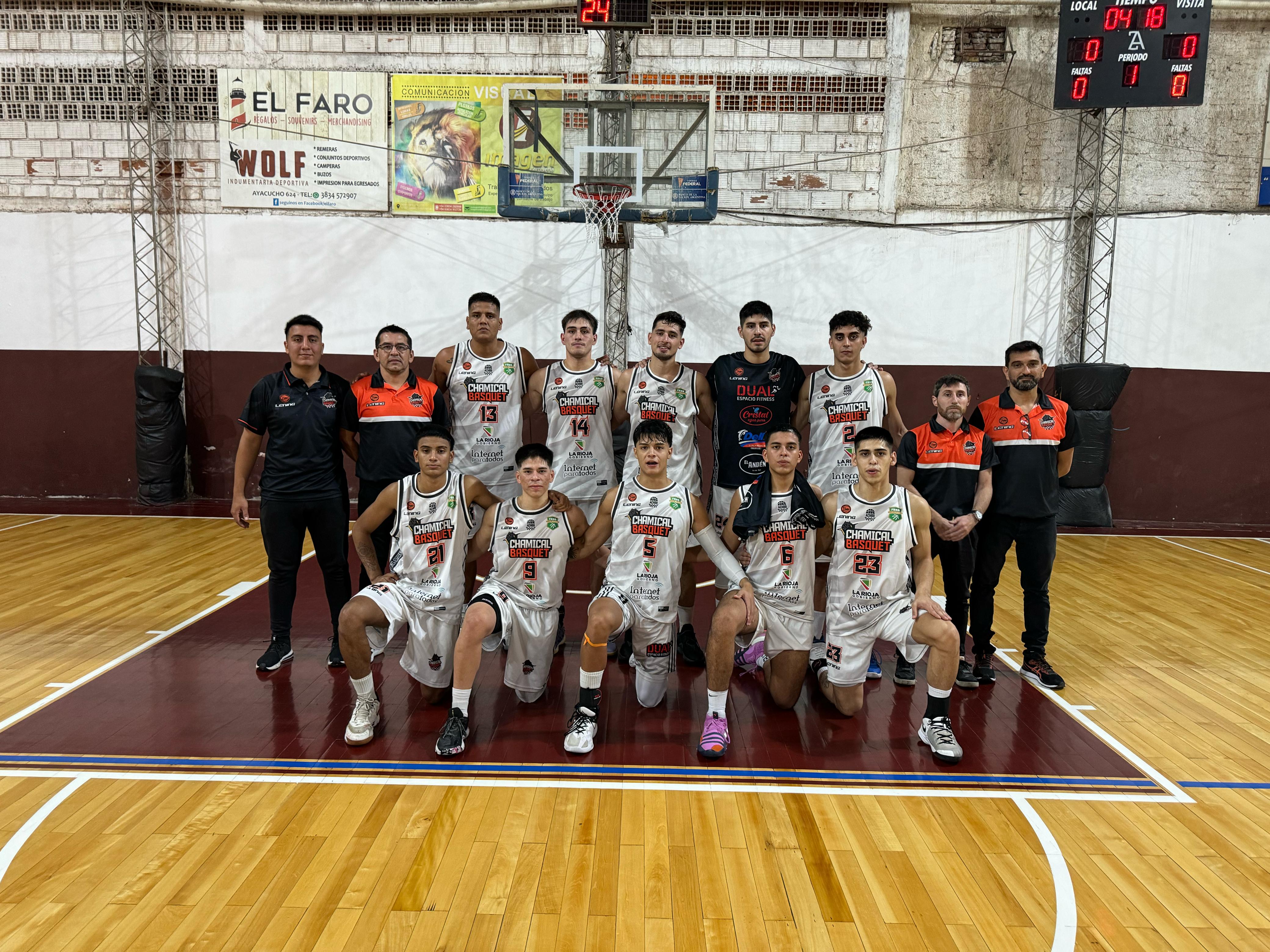 Contundente triunfo de Chamical Básquet en Catamarca