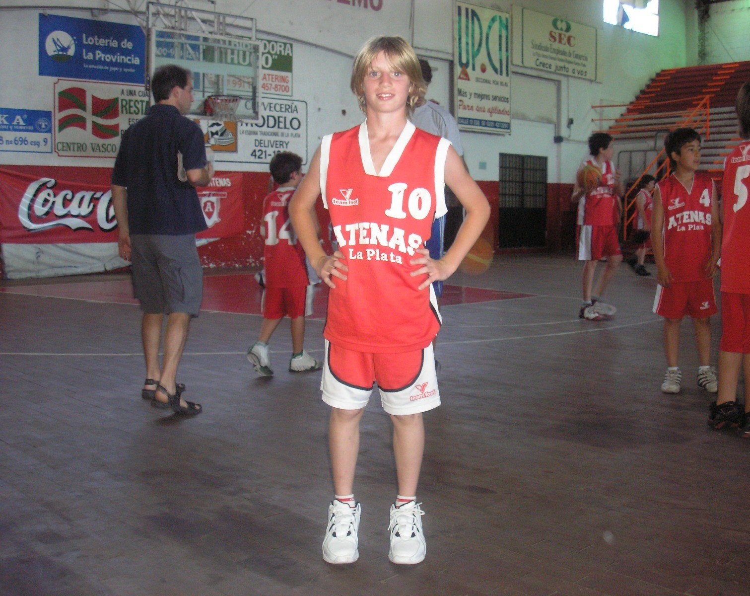 Federico Borrajo y una vida en Atenas La Plata: ‘‘Siempre soñé con jugar esta competencia’’