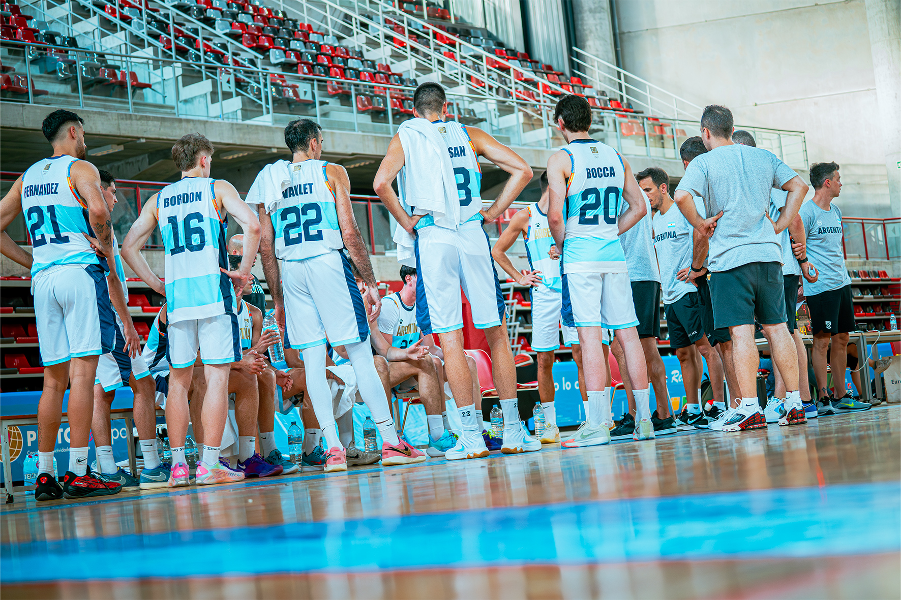 Continúa la preparación de la Selección Argentina en Madrid