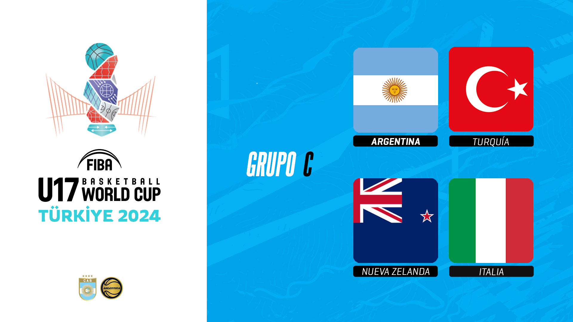 Se sortearon los grupos para el Mundial U17 masculino