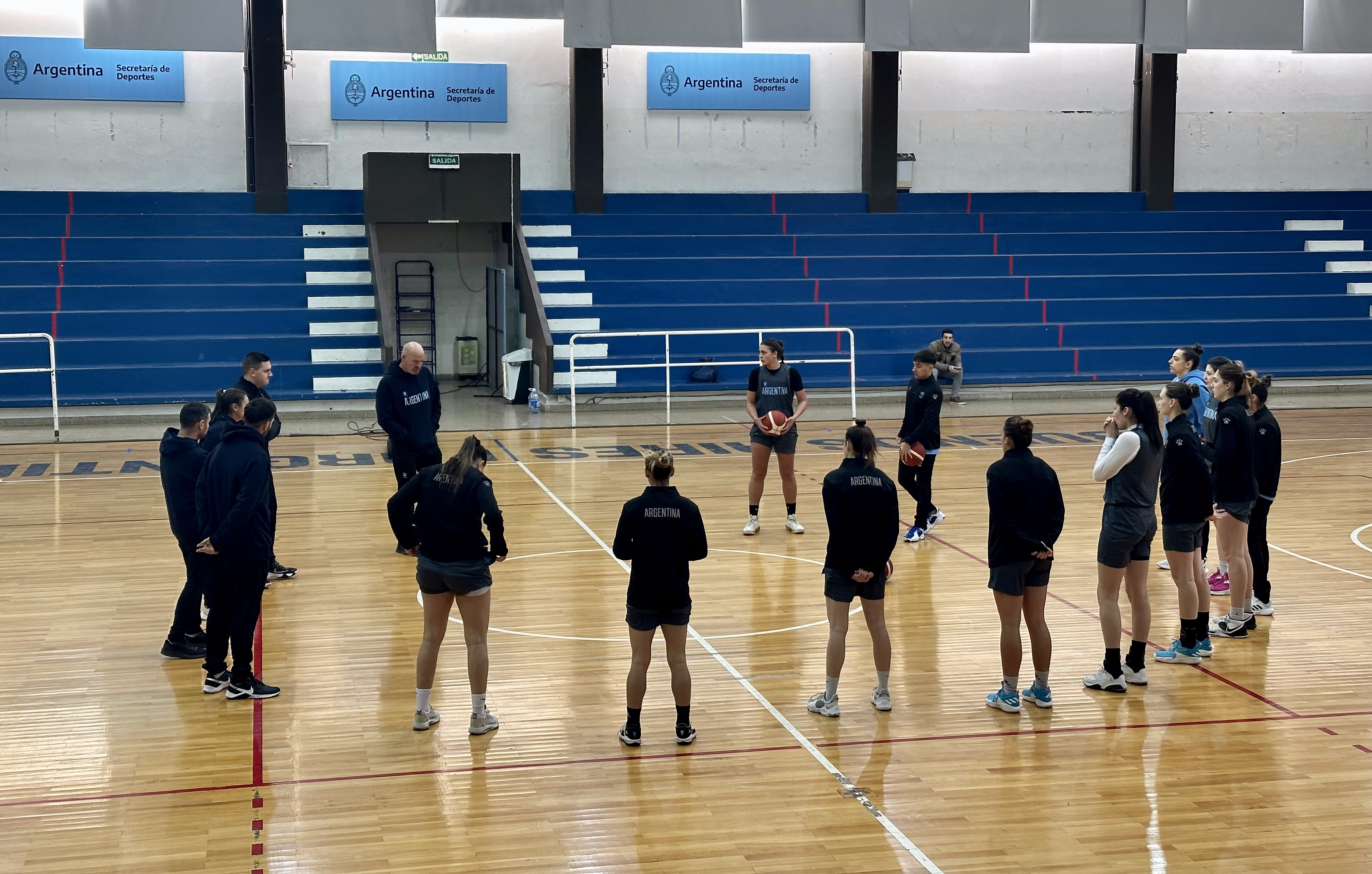 Argentina comenzó con los entrenamientos rumbo a la AmeriCup Femenina 2023