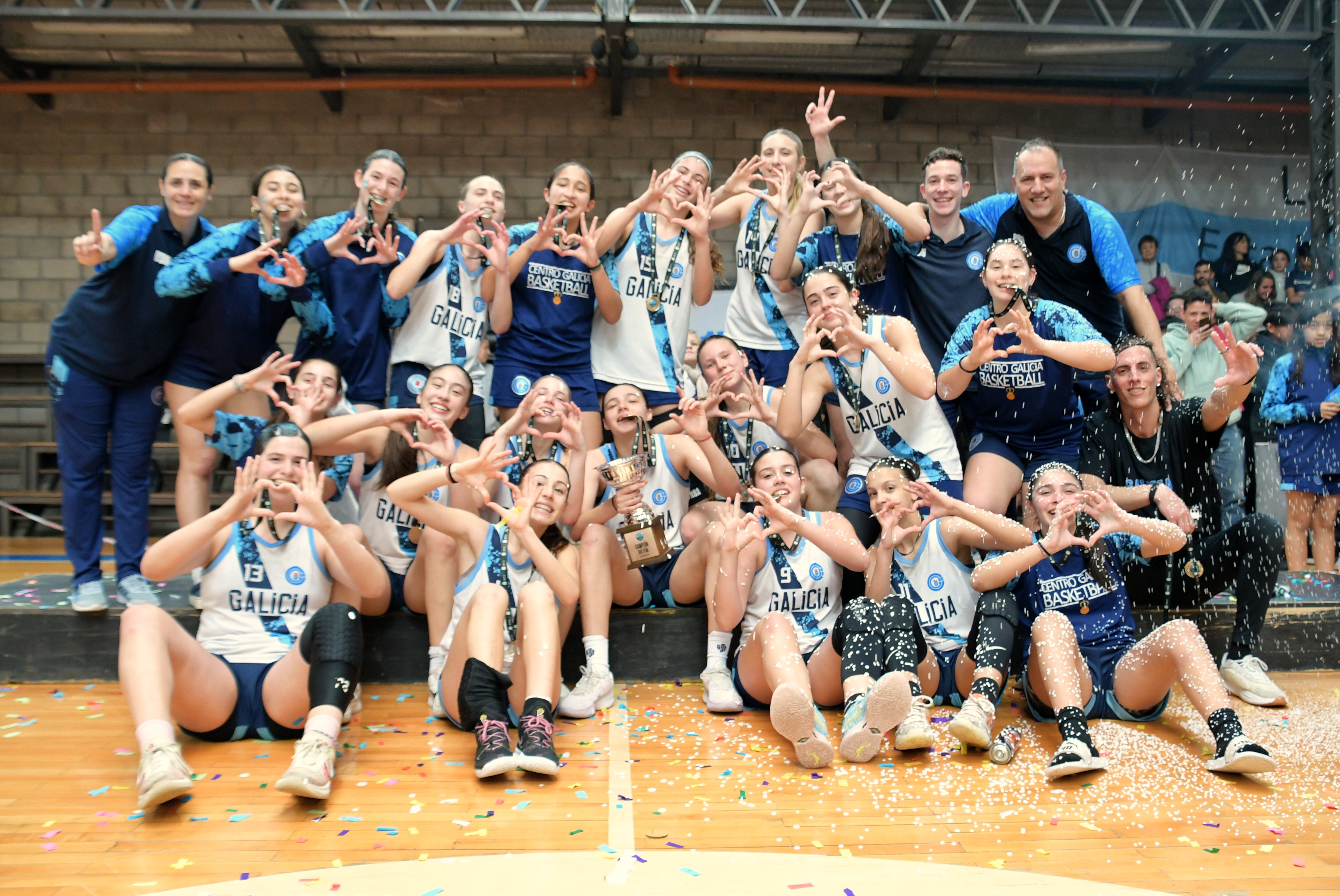 Centro Galicia es el campeón de La Liga Federal U15 Femenina