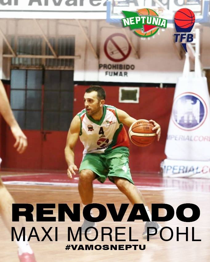 Morel Pohl renovó con Neptunia