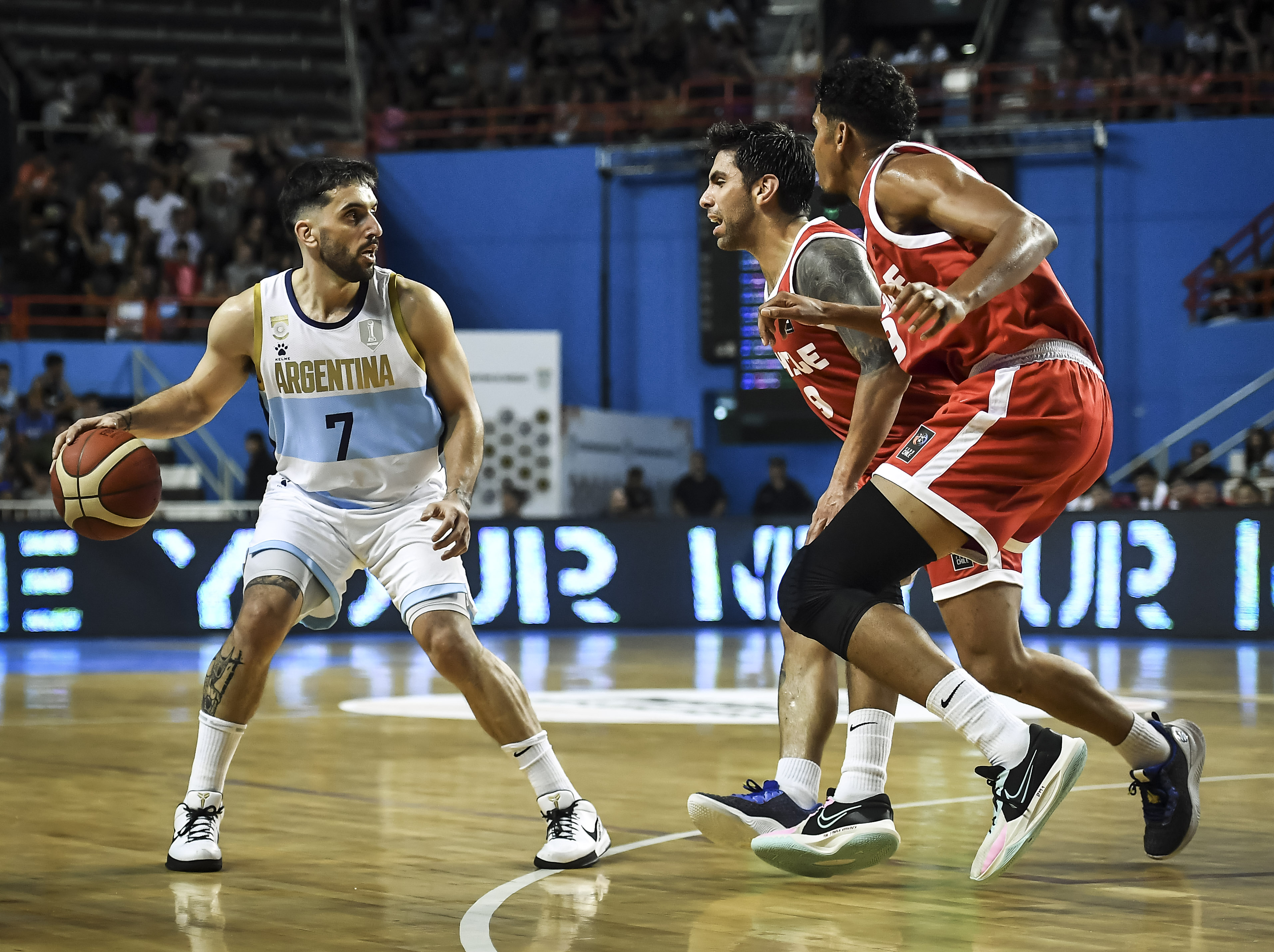 Argentina derrotó a Chile en el debut de la ventana clasificatoria a la AmeriCup 2025