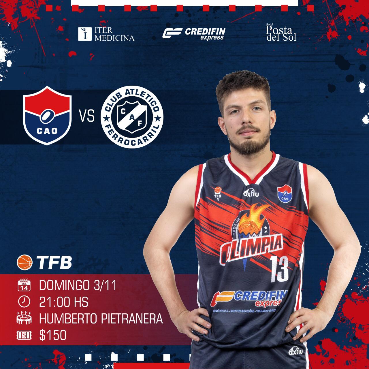 Olimpia va por la punta ante Ferro