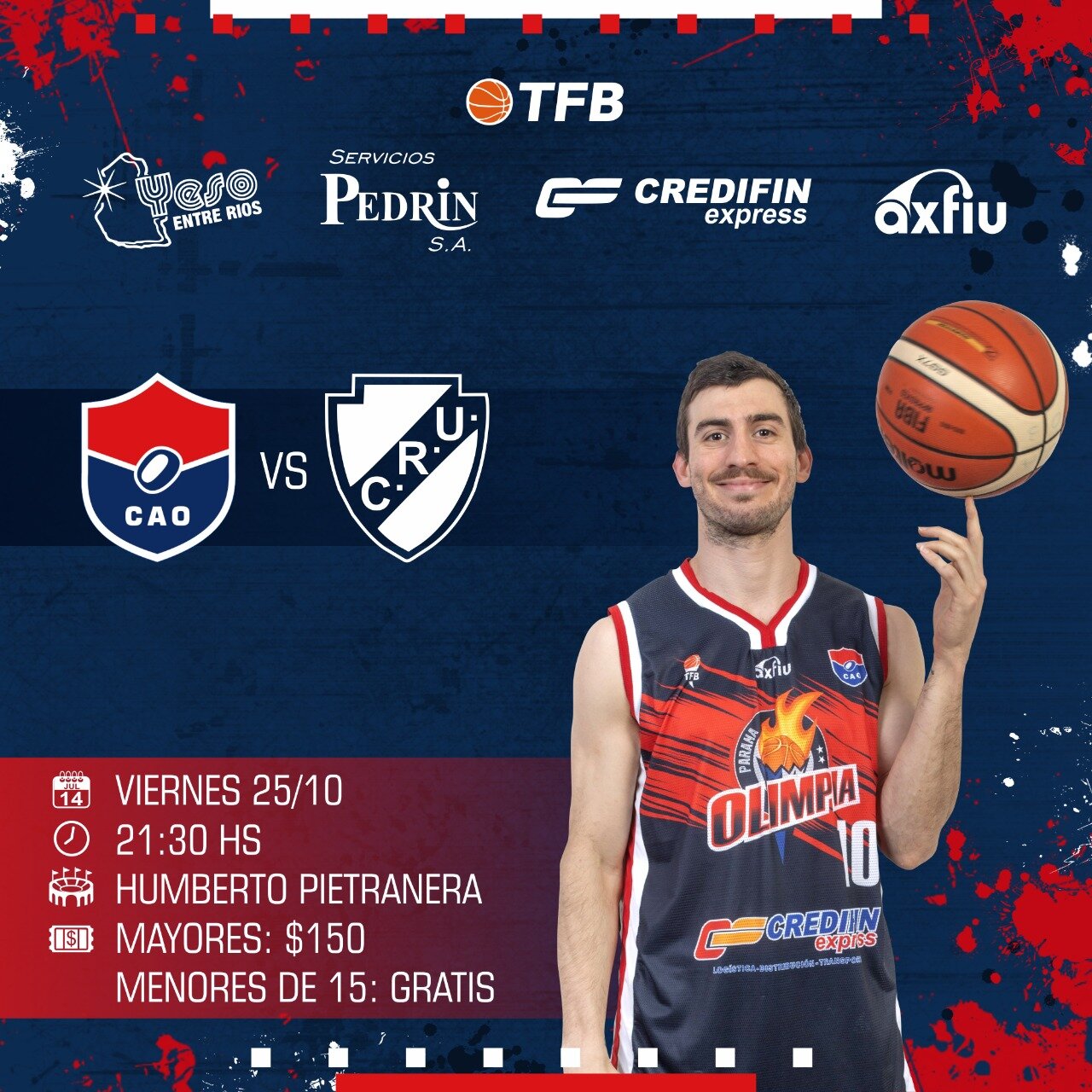 Olimpia recibe a Regatas