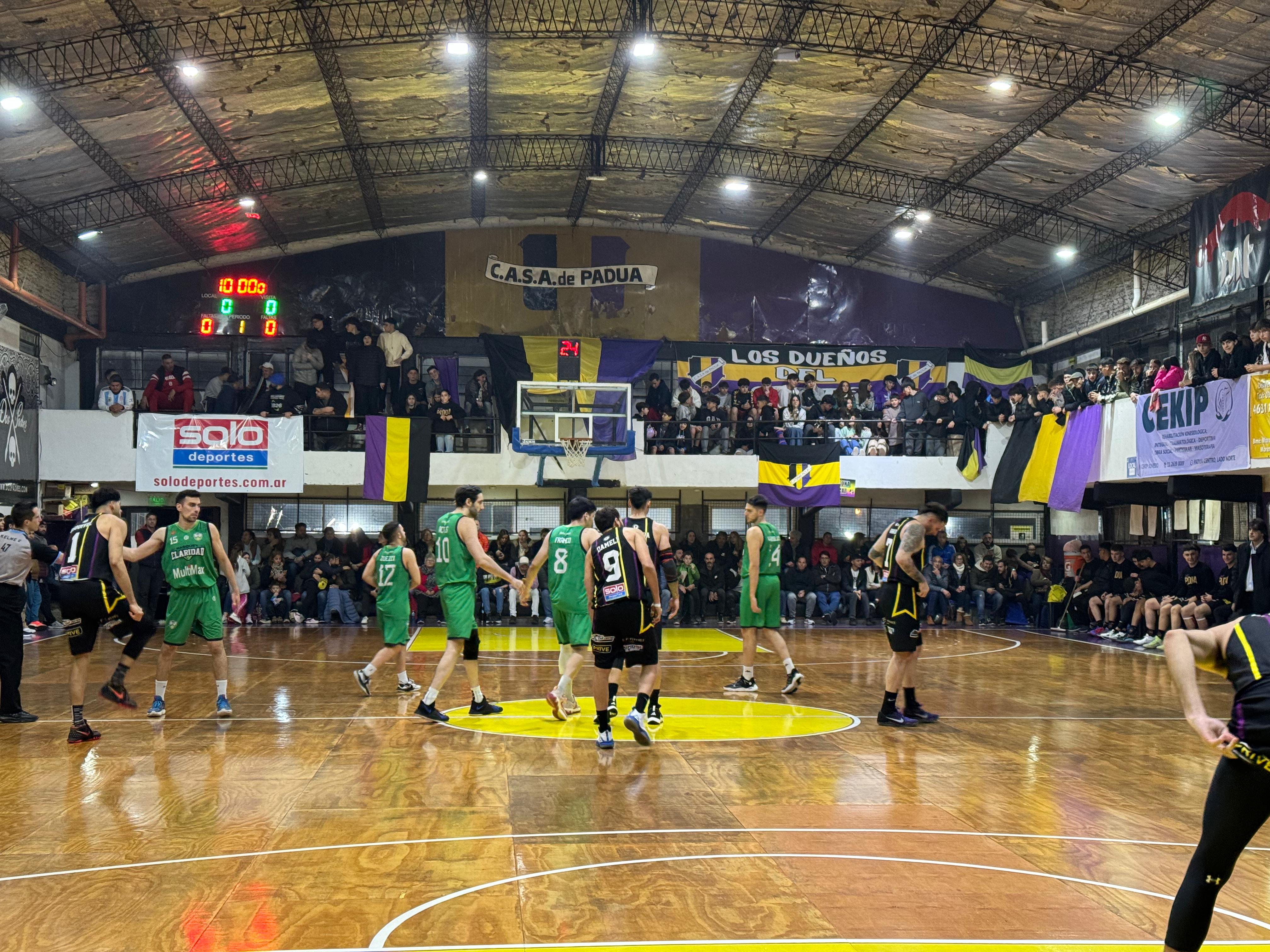 Padua cerró la serie ante Claridad y está en playoffs