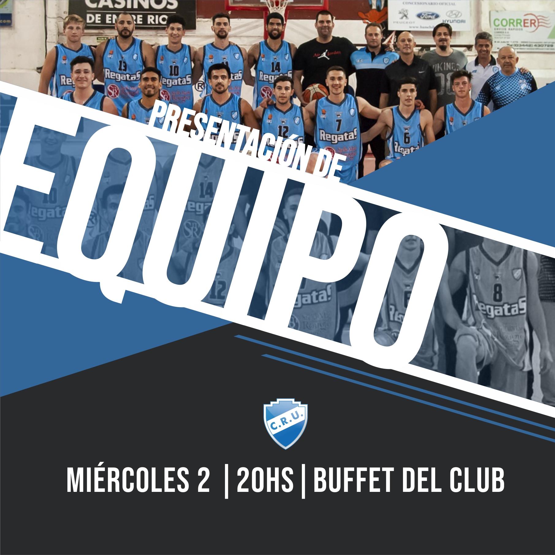 Presentación de equipo y de Copa Río Uruguay