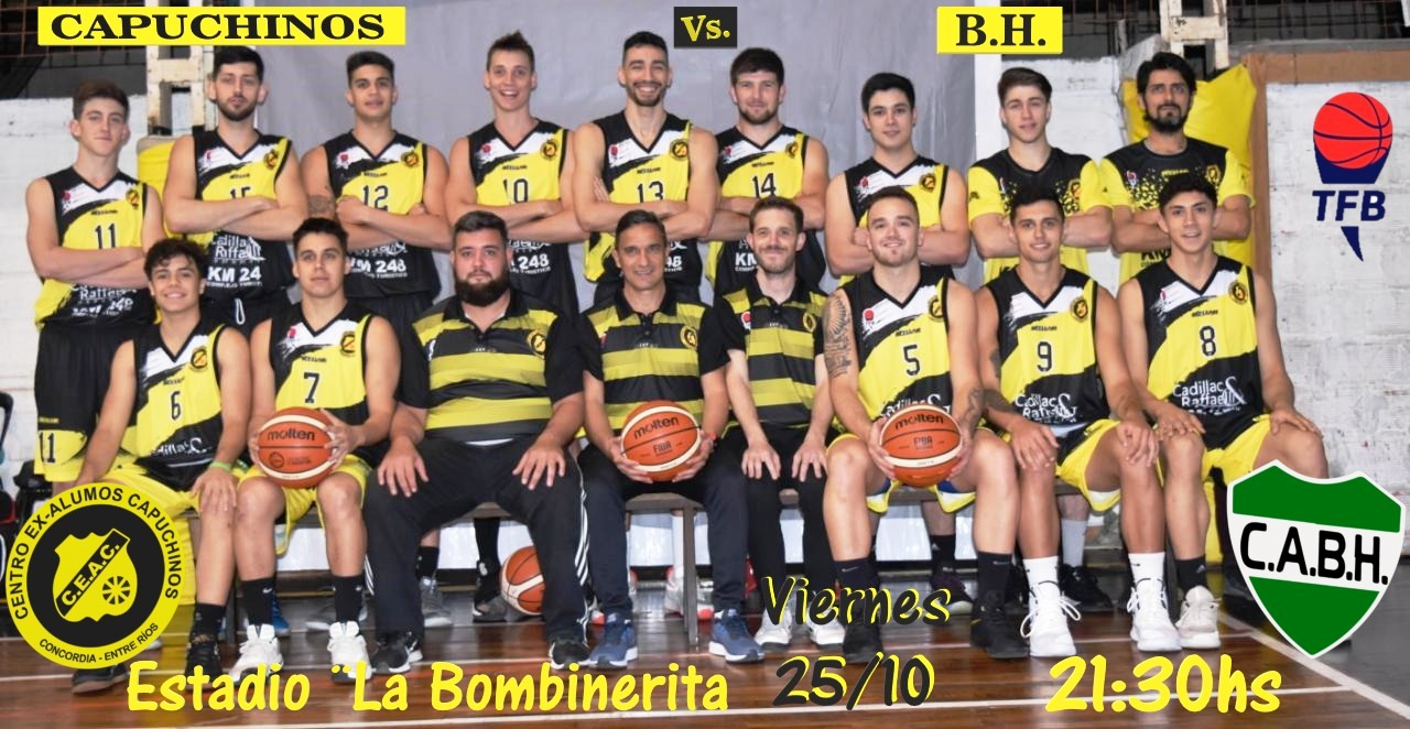 Debut como local para Capuchinos en el Federal