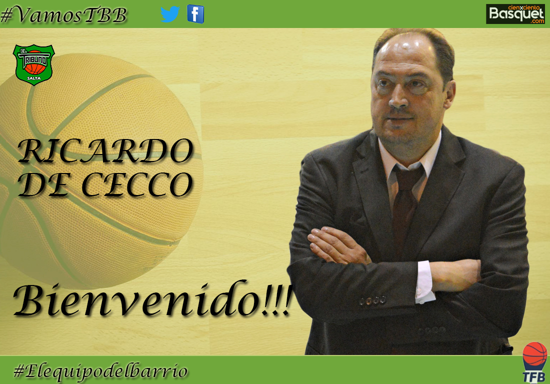 De Cecco es el nuevo entrenador de El Tribuno