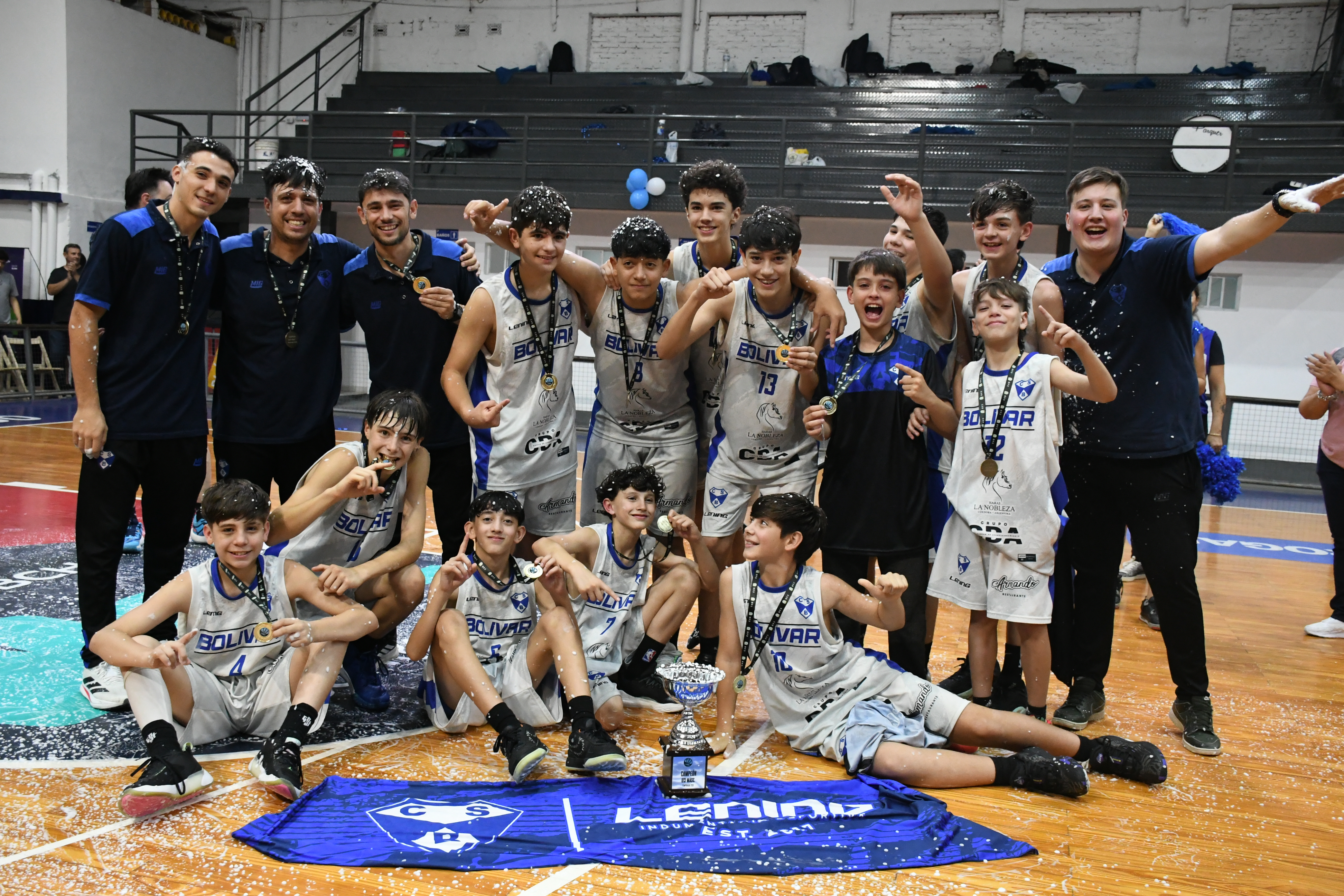 Sportivo Bolivar es el campeón de La Liga Federal U13 masculina