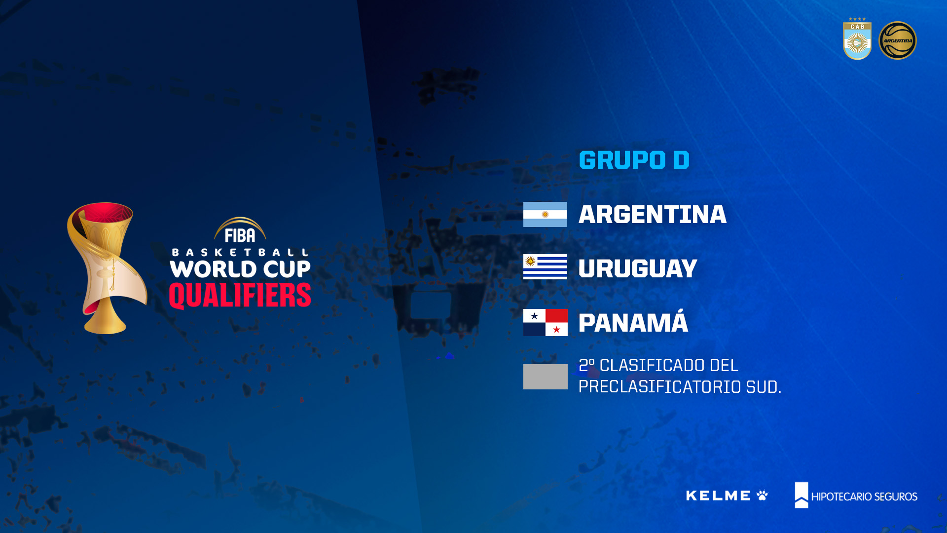Argentina ya conoce sus rivales para los Clasificatorios FIBA rumbo a la Copa del Mundo Qatar 2027
