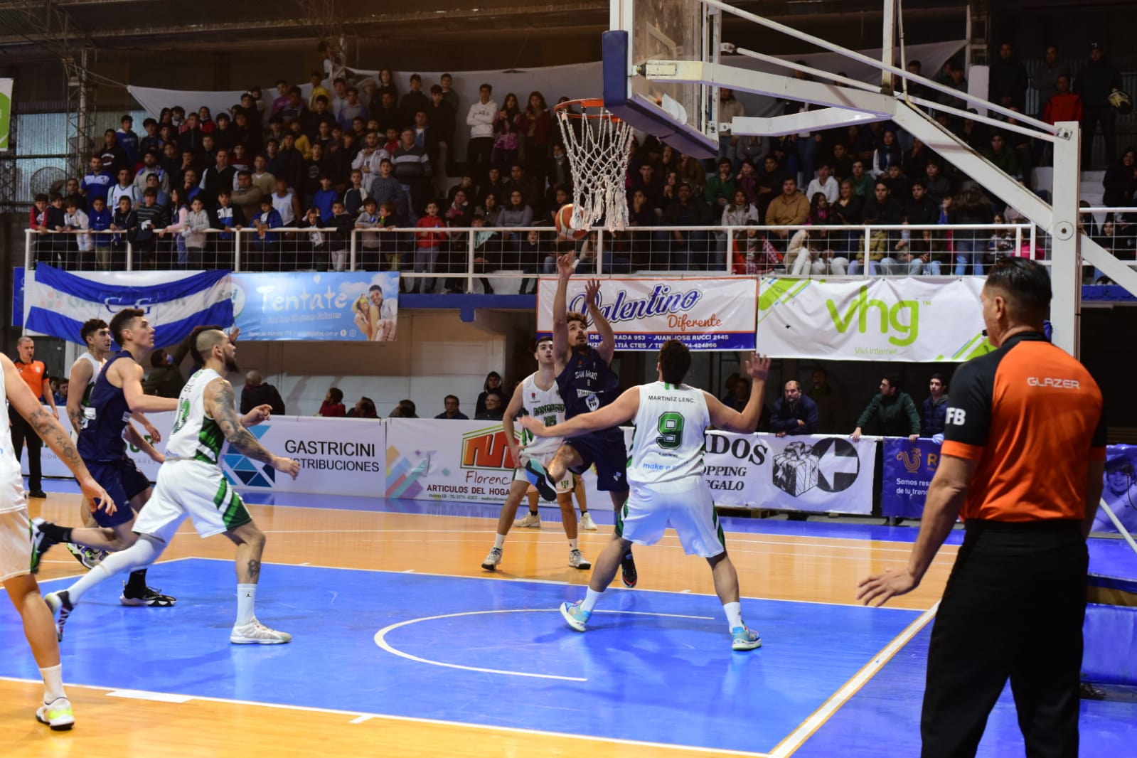 San Martín se adelantó en la serie en un partido apasionante