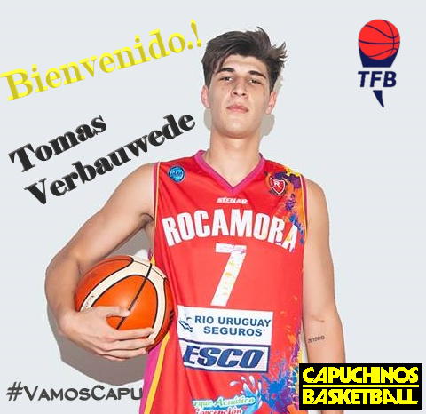 Tomás Verbauwede jugará en Capuchinos