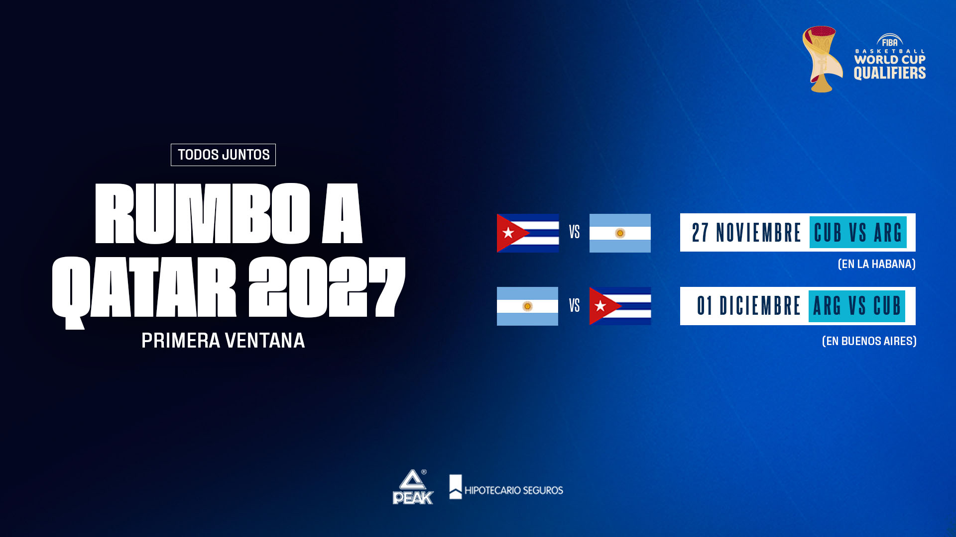 La Habana y Buenos Aires, las sedes de los primeros dos partidos de la Selección rumbo a Qatar 2027