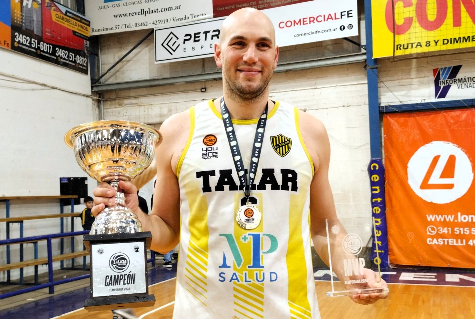 Glinberg, campeón y MVP 2024: “El título le da un plus al logro del ascenso”