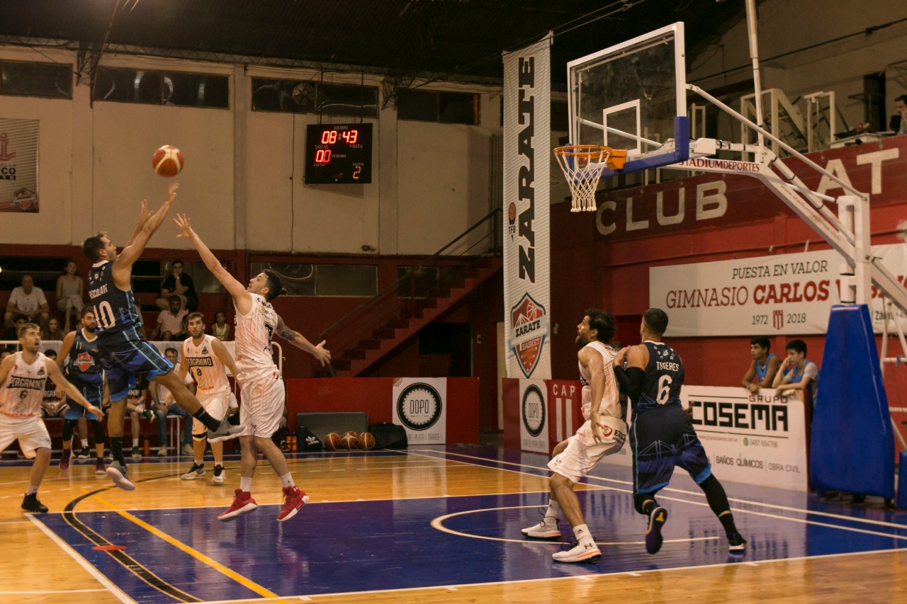 Dura derrota de Zárate Basket ante Pergamino